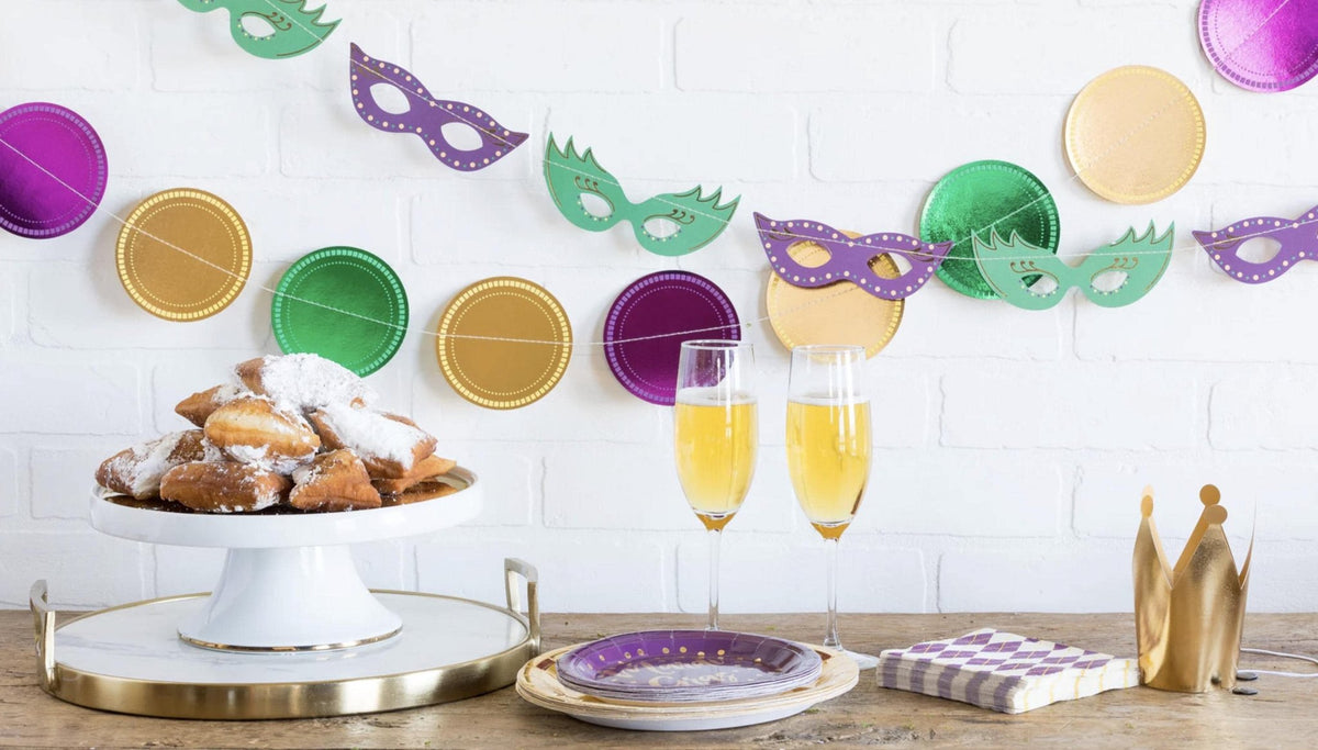 Masquerade Mask Banner - Stesha Party