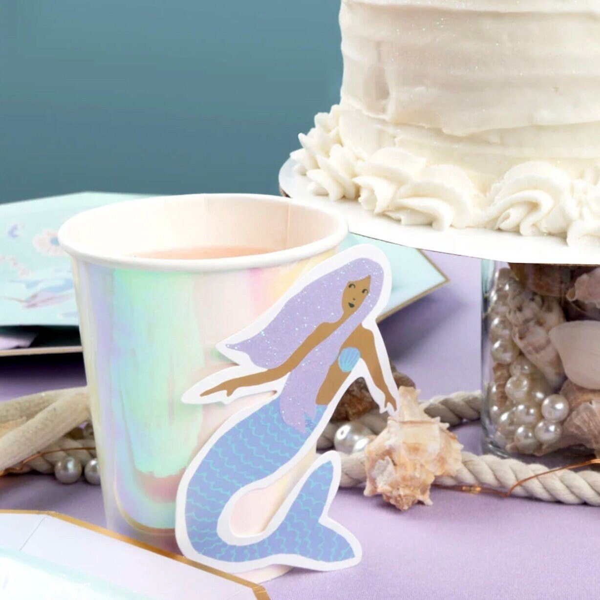 Mermaid Party Cups - Stesha Party