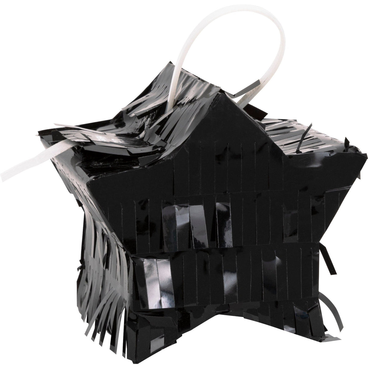 Mini Black, Gold & Silver Star Piñatas - Stesha Party