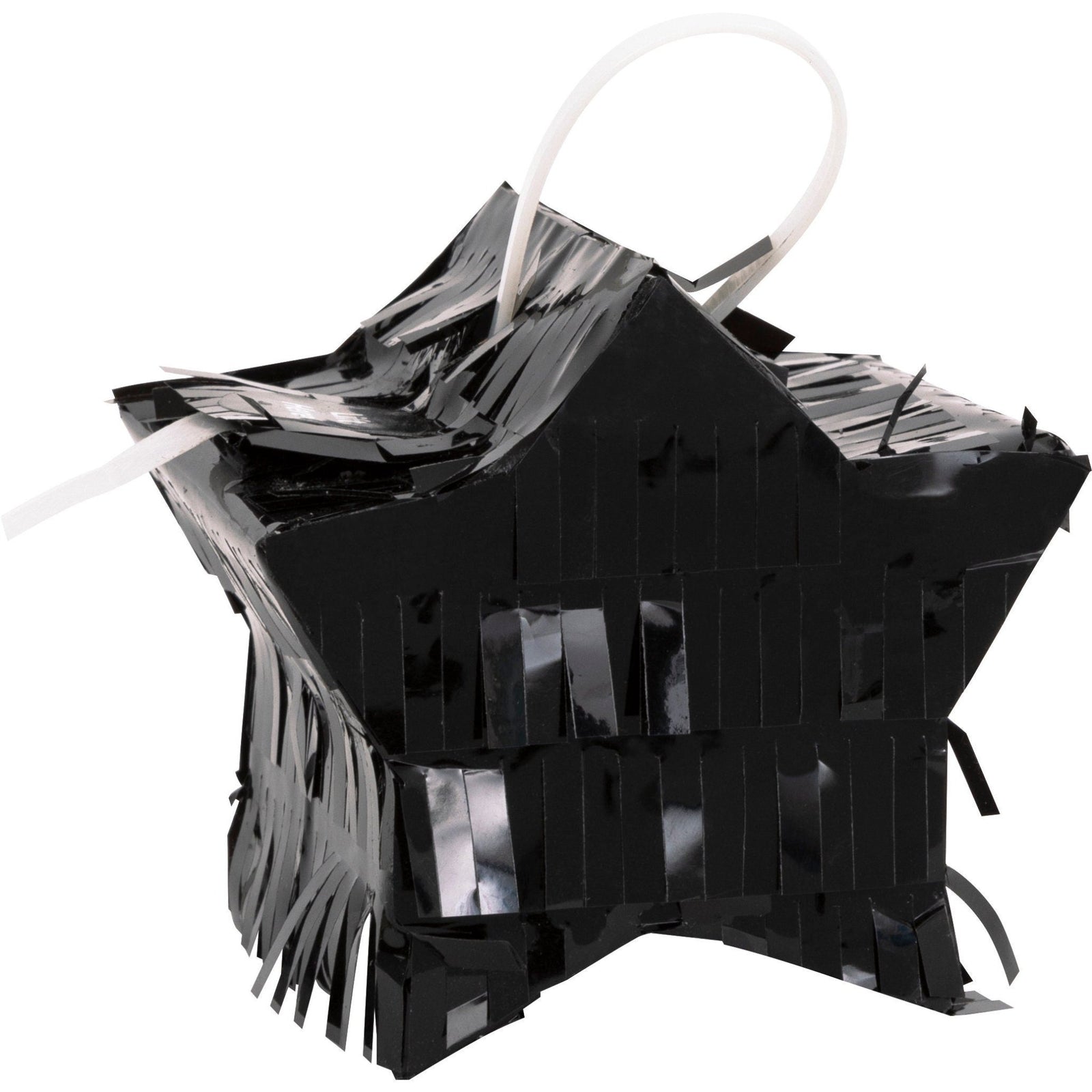 Mini Black, Gold & Silver Star Piñatas - Stesha Party