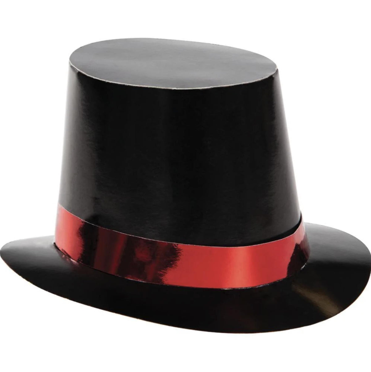 Mini Paper Top Hats with Elastic Chin Strap - Stesha Party