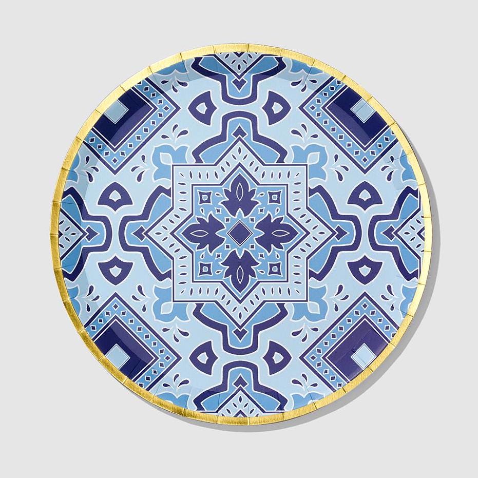 Mosaic Party Plates - Stesha Party