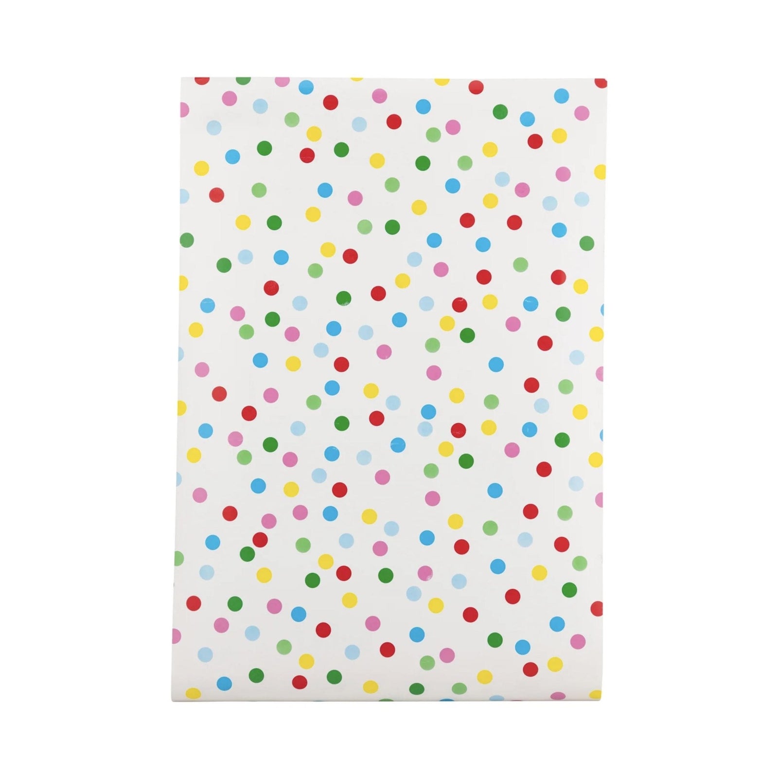 Multicolored Polka Dot Paper Table Runner - Stesha Party
