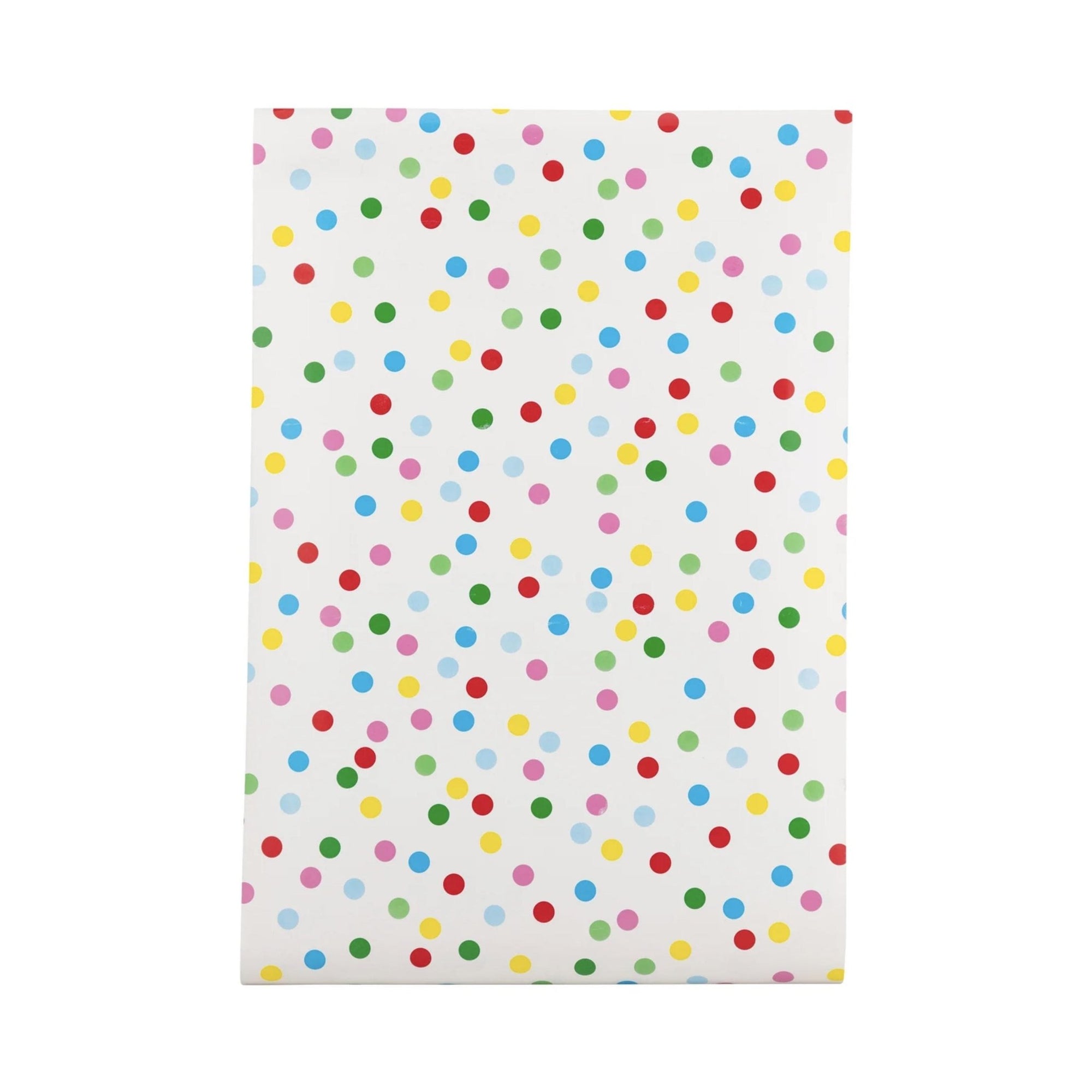 Multicolored Polka Dot Paper Table Runner - Stesha Party