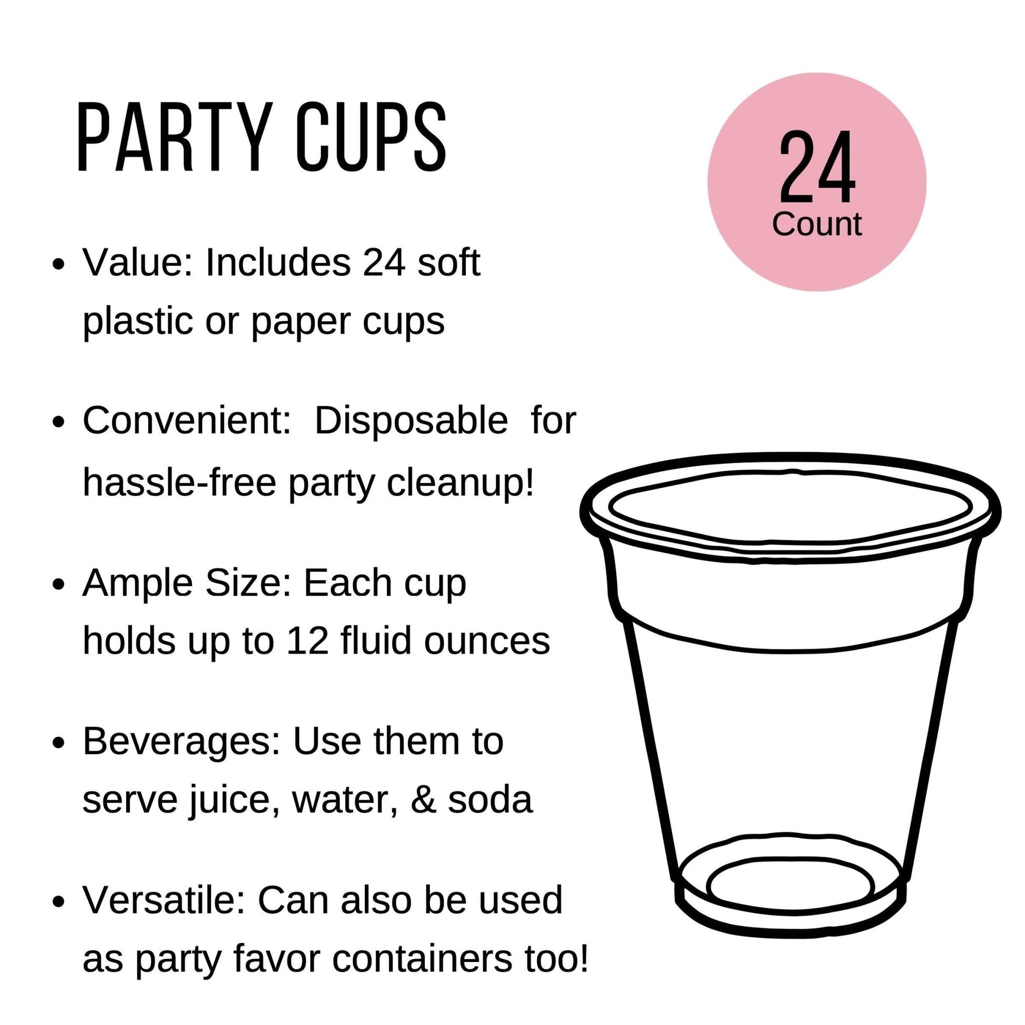 Nautical Party Cups - Stesha Party
