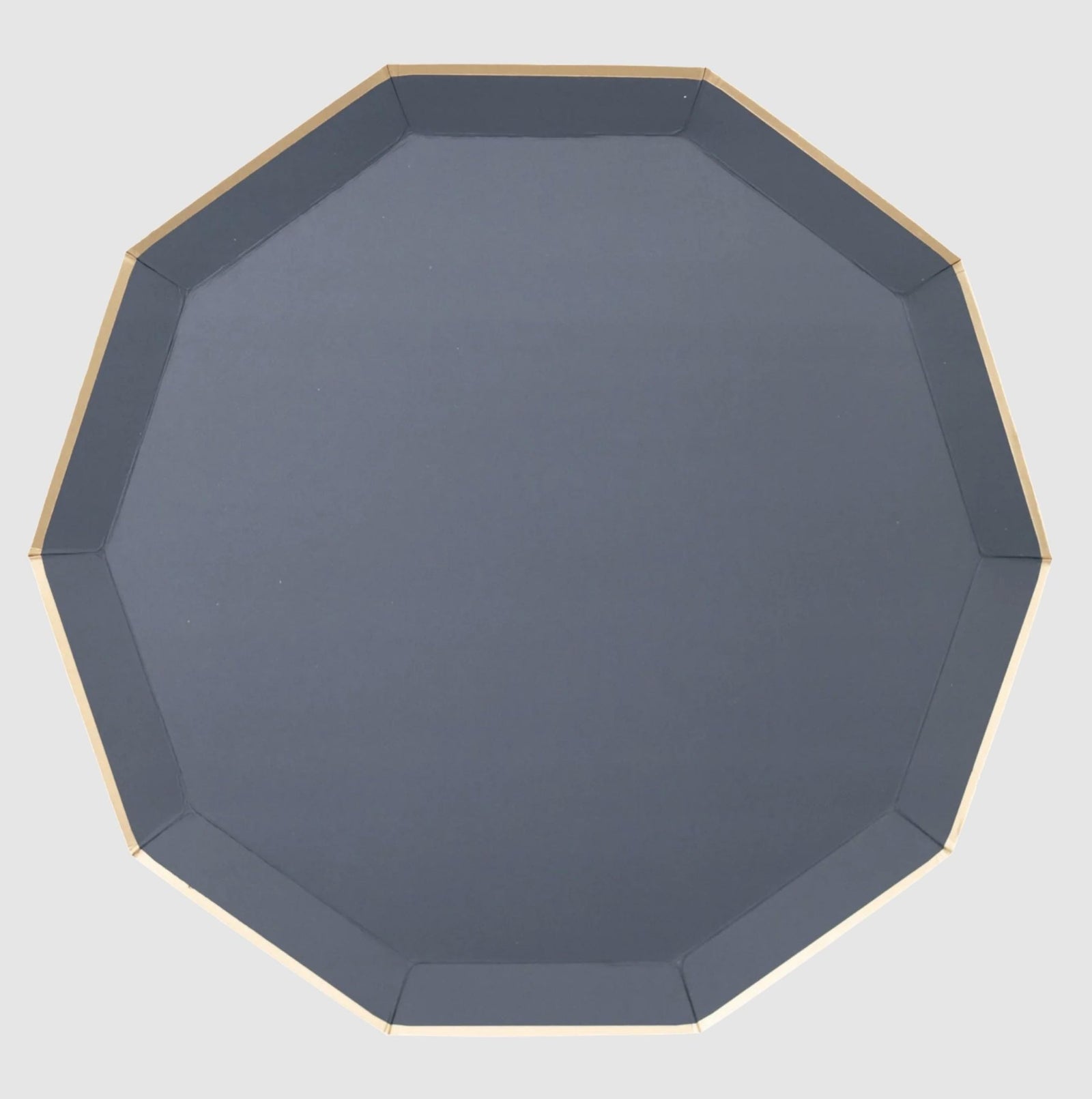 Navy Blue Dinner Plates - Stesha Party