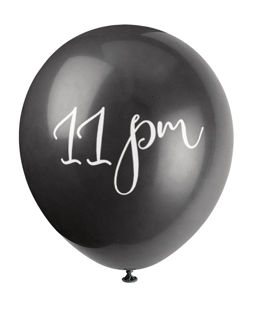 New Years Party Balloons - Stesha Party