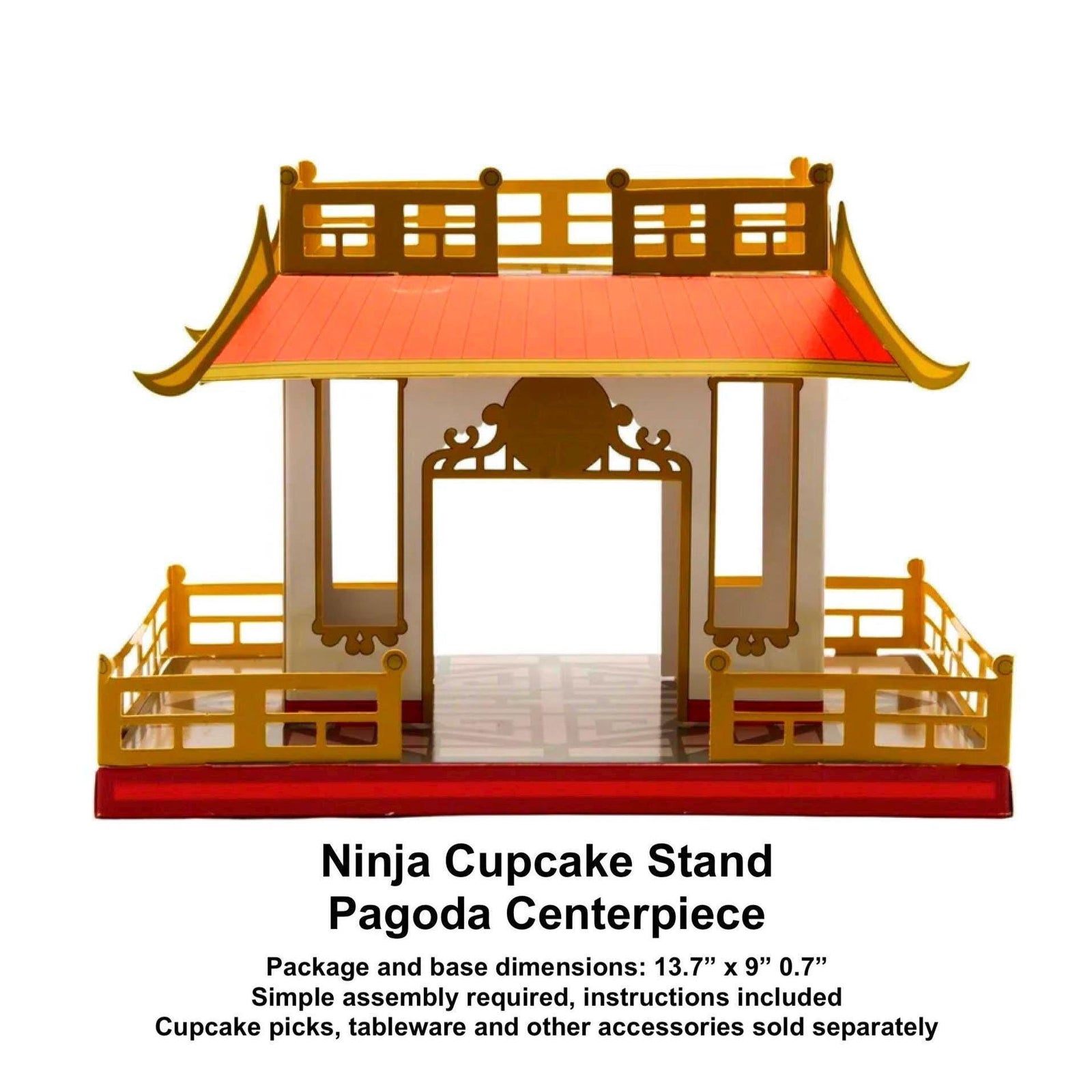 Ninja Cupcake Stand - Stesha Party