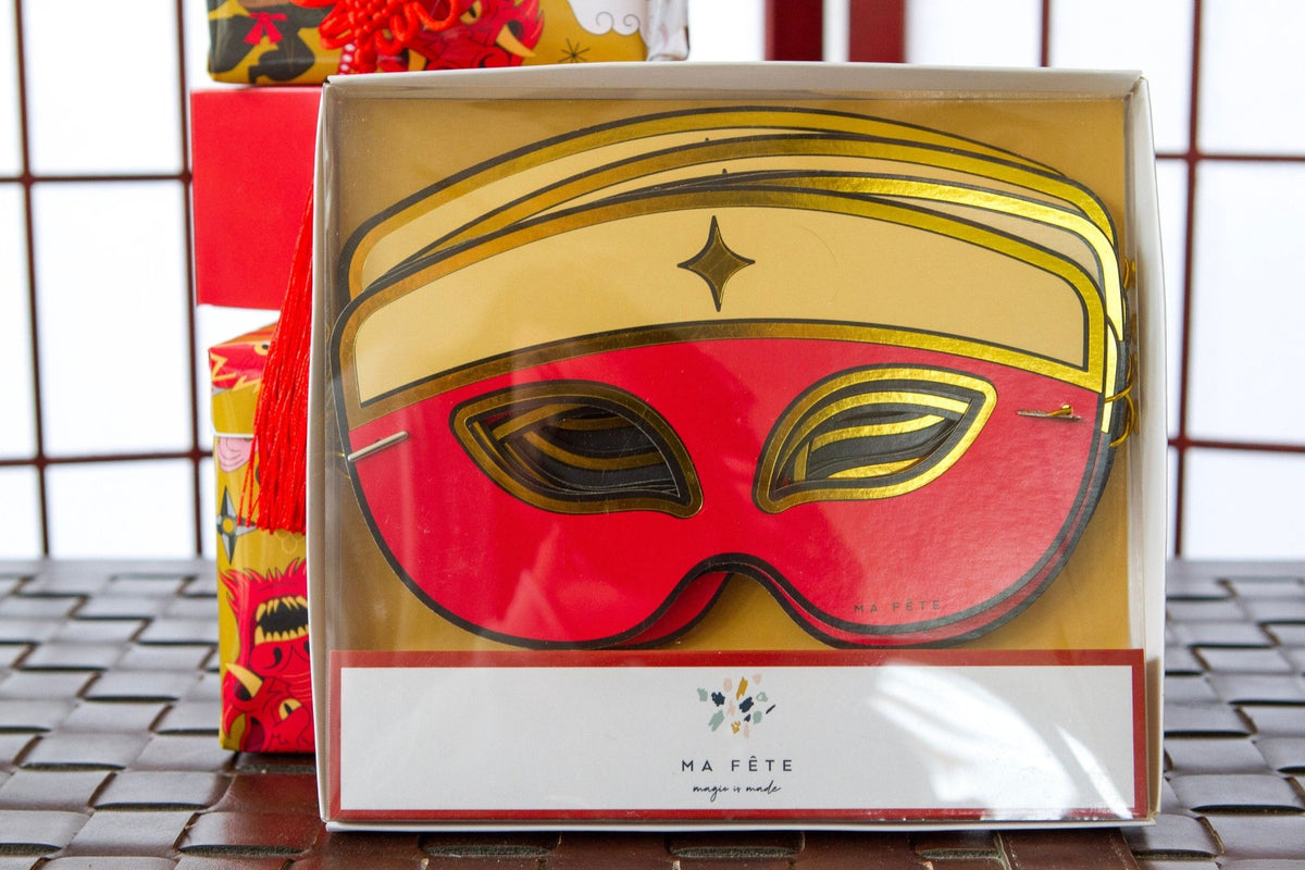 Ninja Party Masks 8ct - Stesha Party