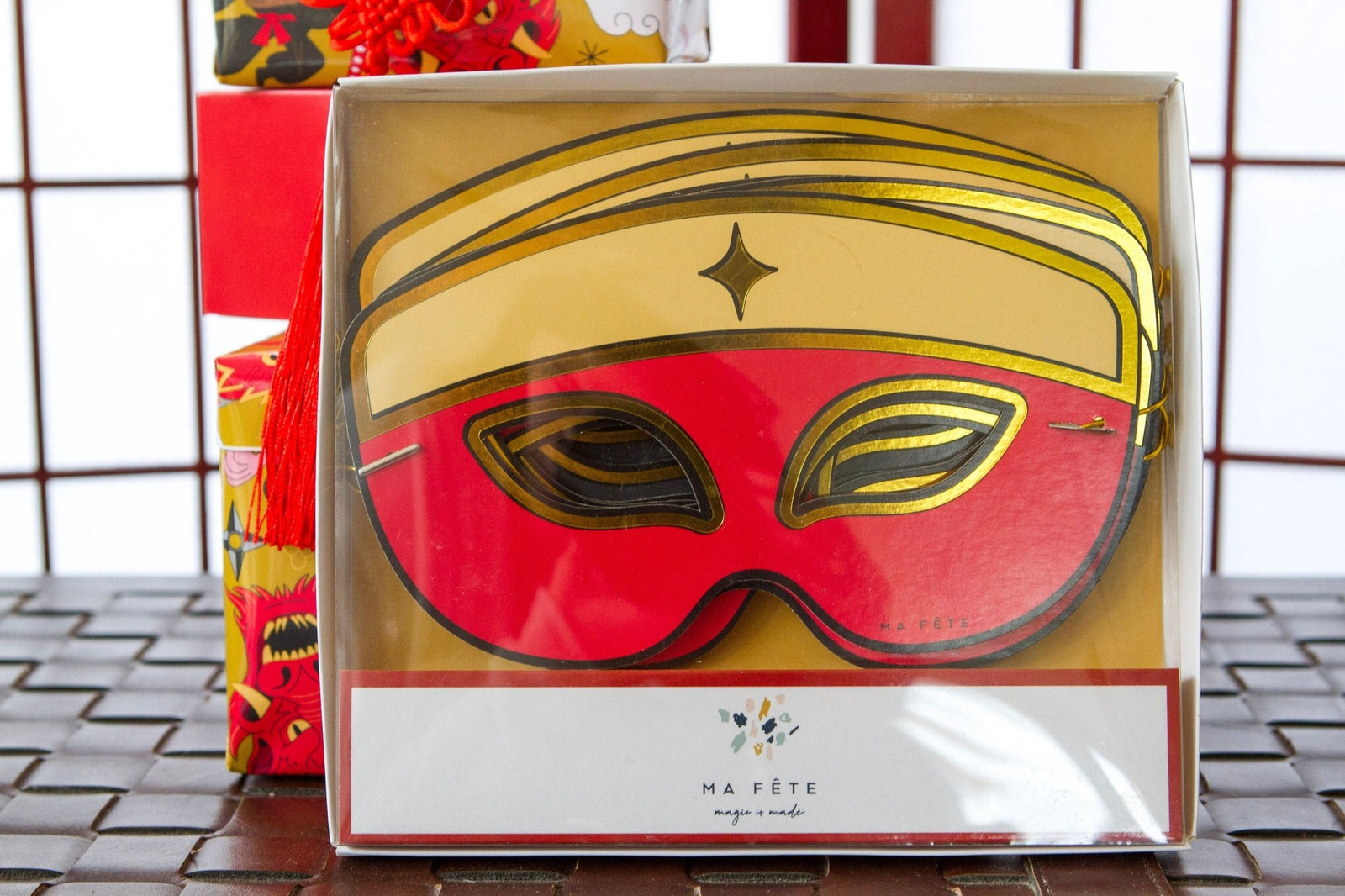 Ninja Party Masks 8ct - Stesha Party