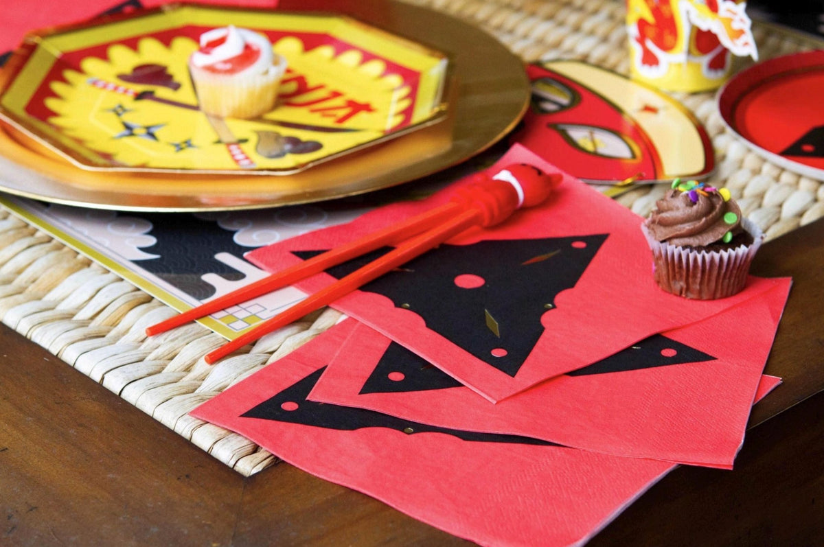 Ninja Star Napkins - Stesha Party