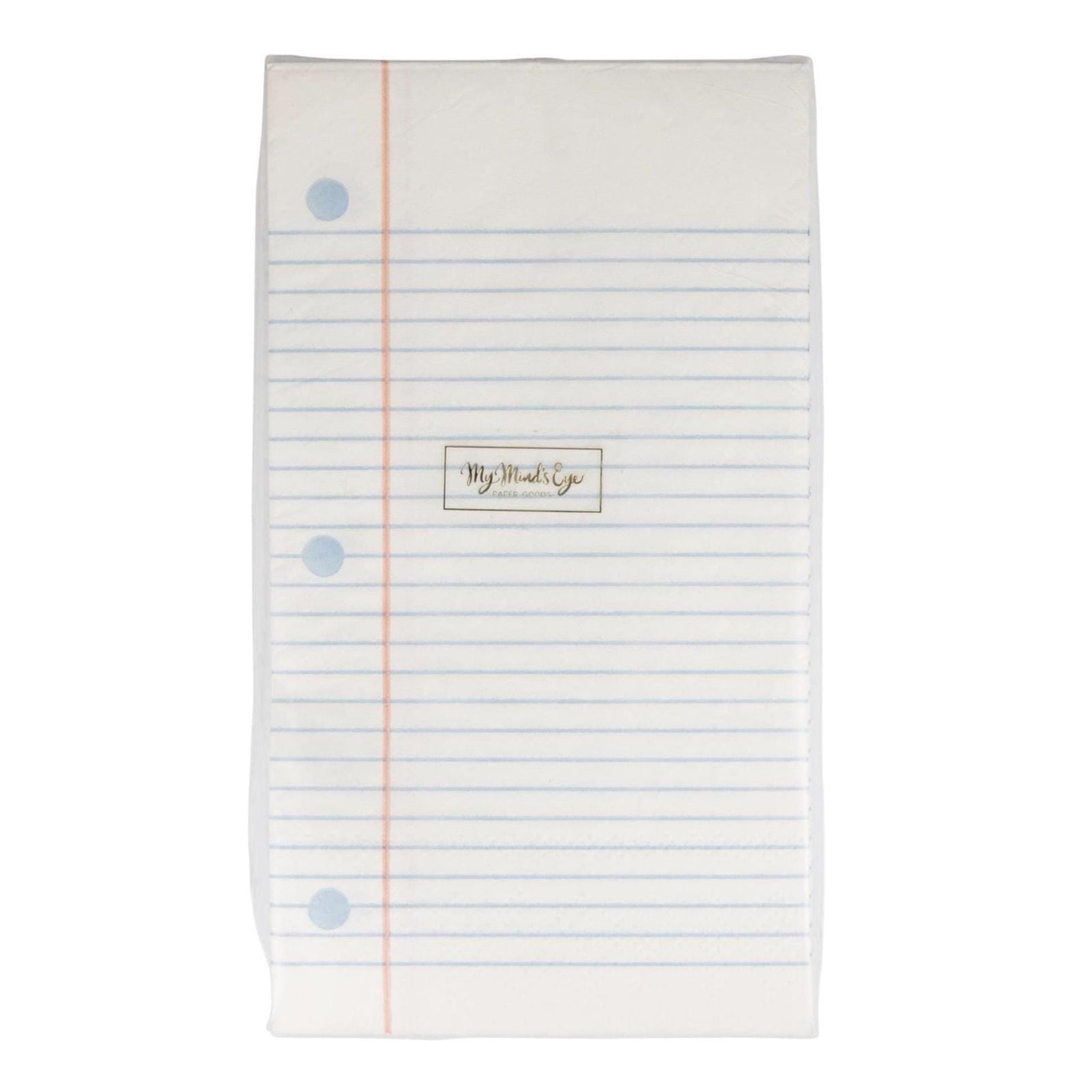 Notebook Paper Dinner Napkins 24ct - Stesha Party