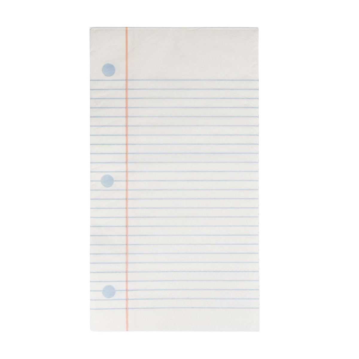 Notebook Paper Dinner Napkins 24ct - Stesha Party
