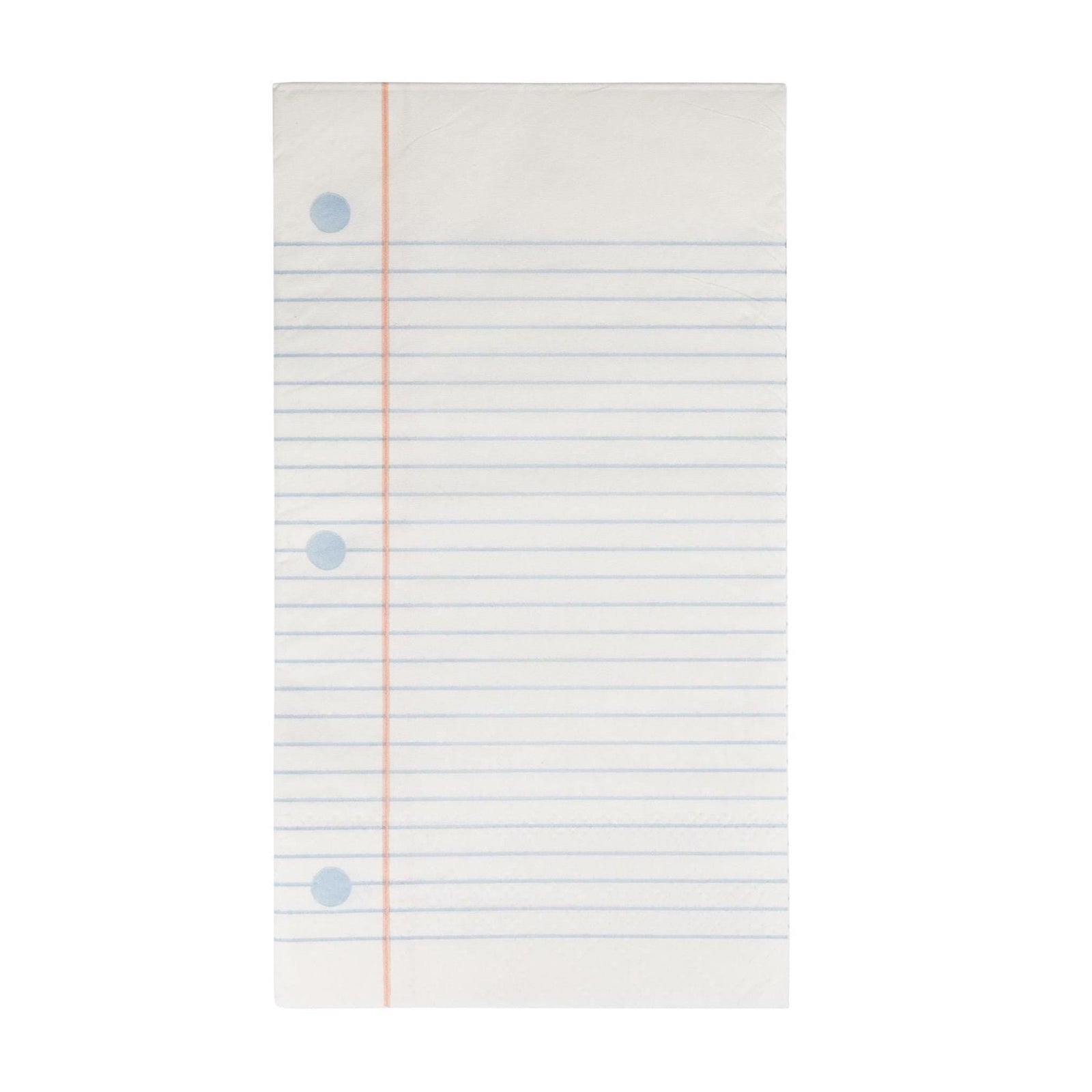 Notebook Paper Dinner Napkins 24ct - Stesha Party