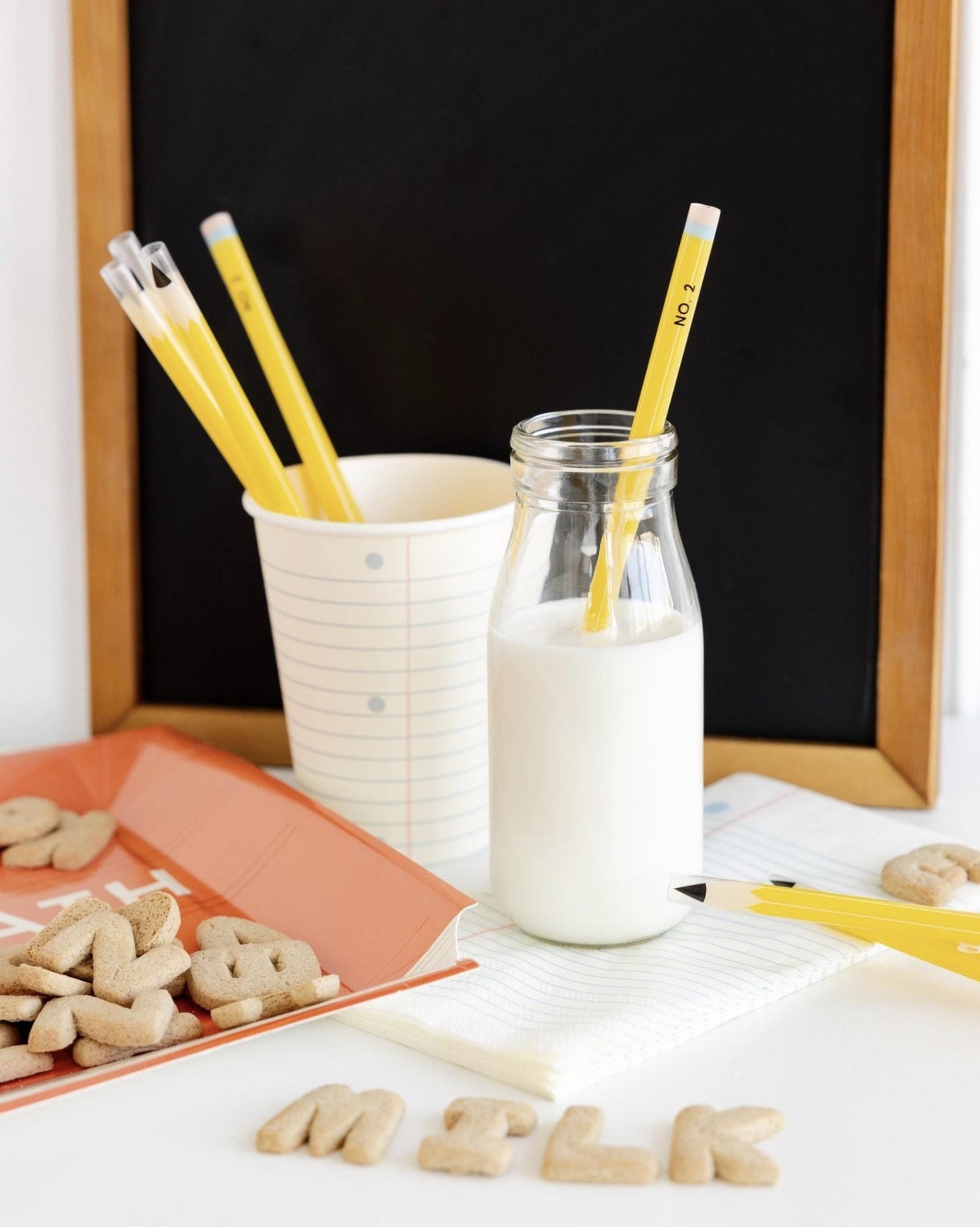 Notebook Paper Dinner Napkins 24ct - Stesha Party