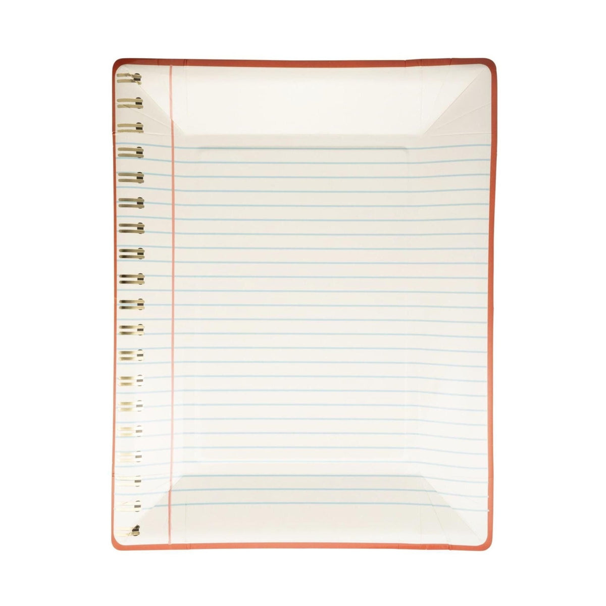 Notebook Paper Plates 8ct - Stesha Party