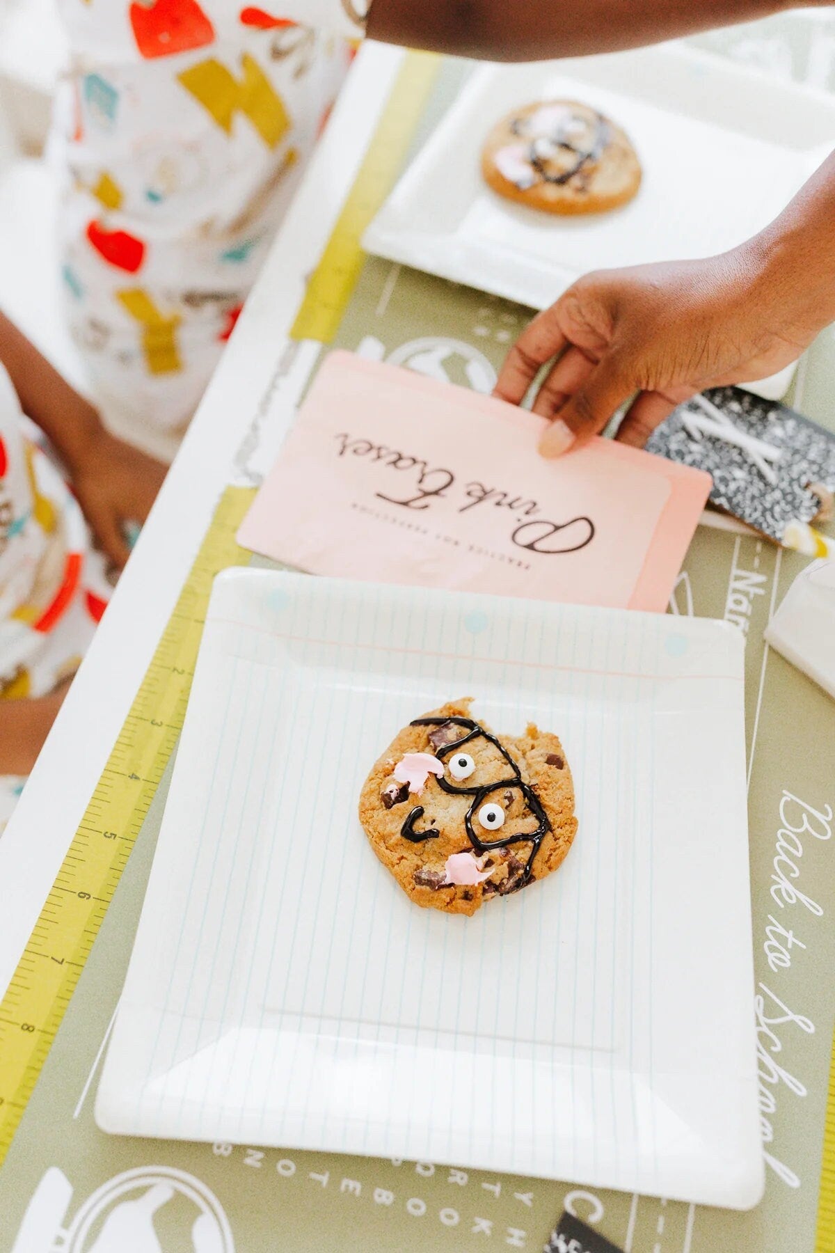 Notebook Paper School Party Disposable Plates - Stesha Party