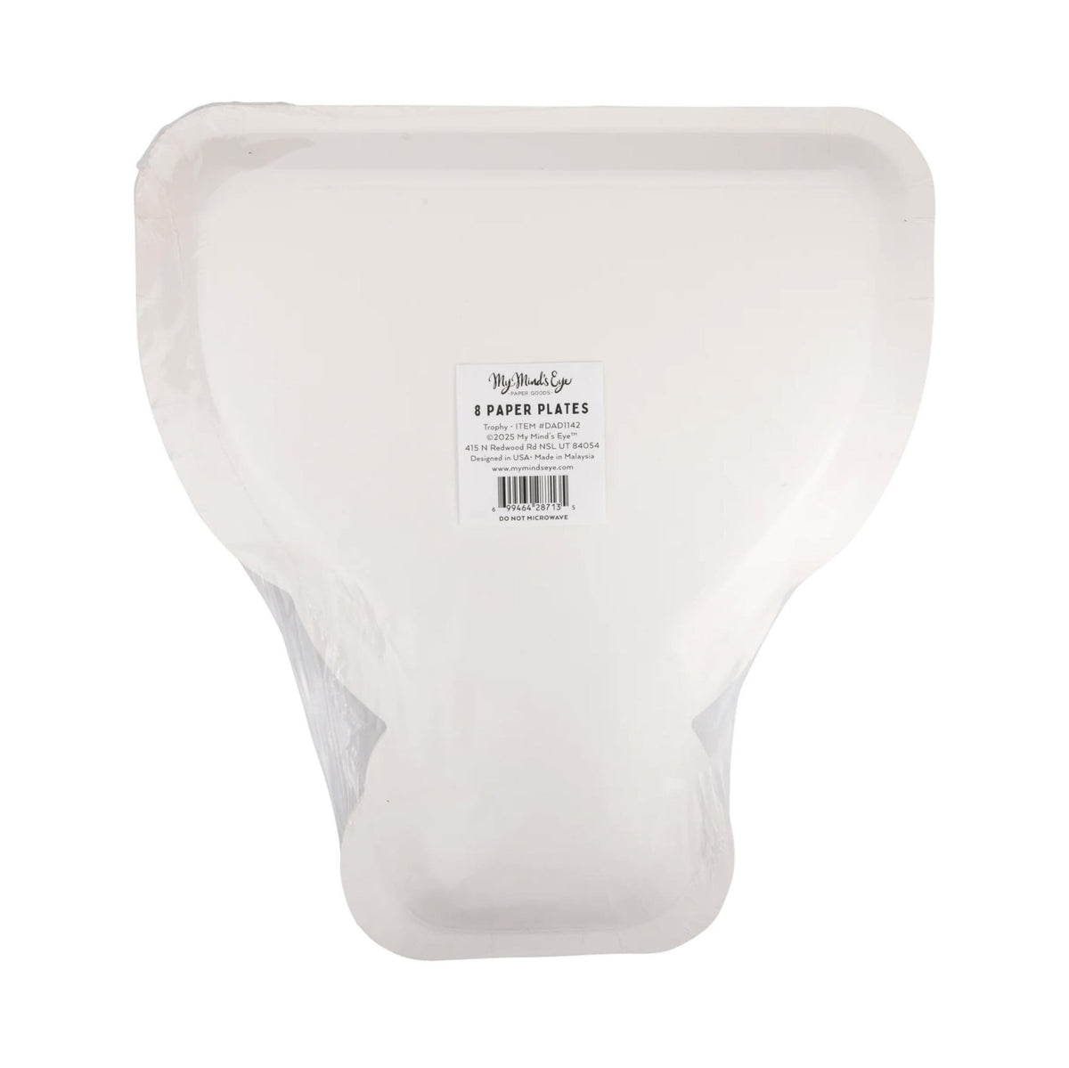 Number 1 Dad Trophy Paper Plates 8ct - Stesha Party