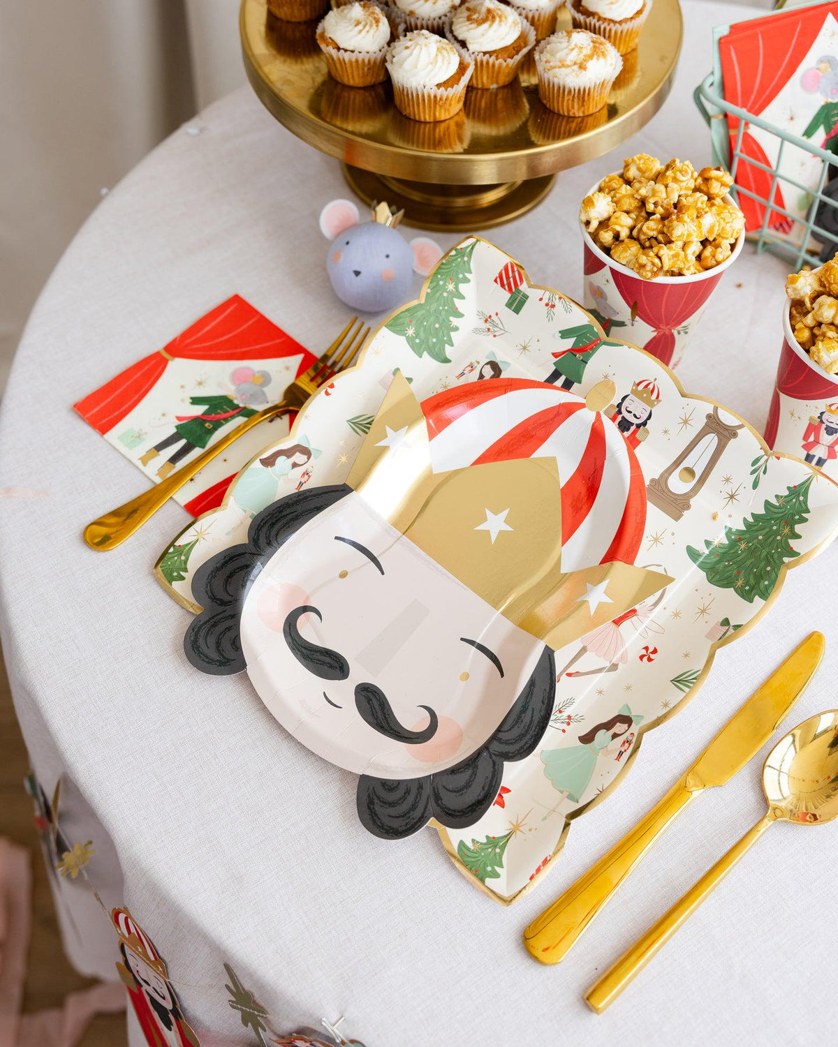 Nutcracker Birthday Cups - Stesha Party