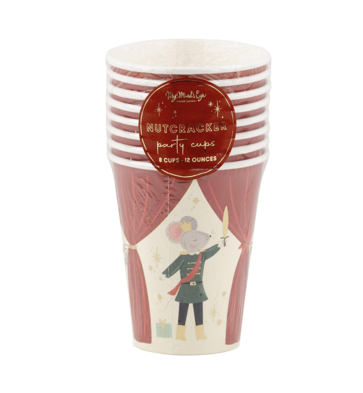 Nutcracker Birthday Cups - Stesha Party