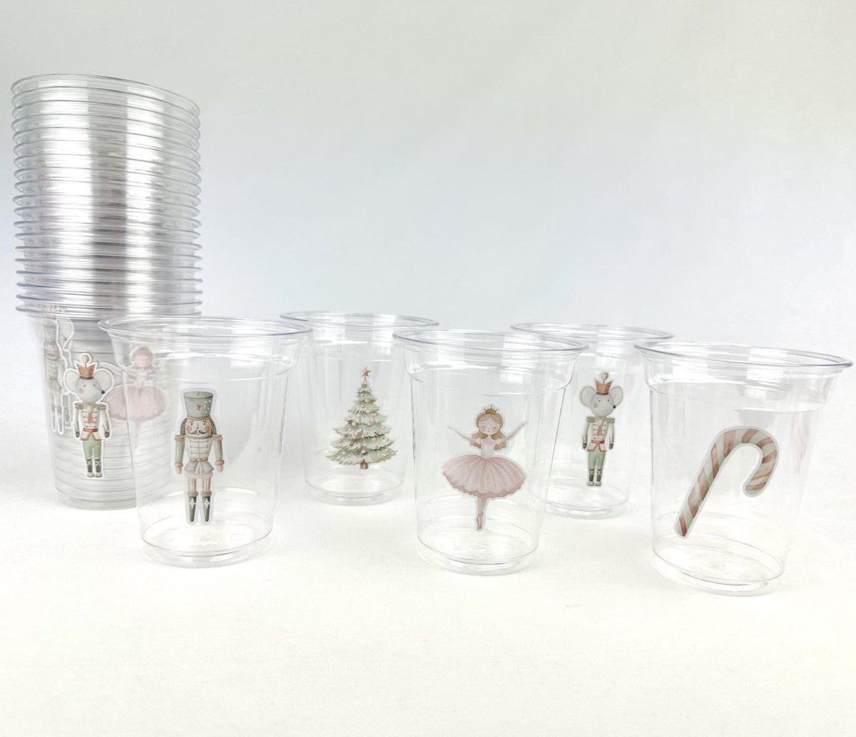 Nutcracker Christmas Cups 24ct - Stesha Party