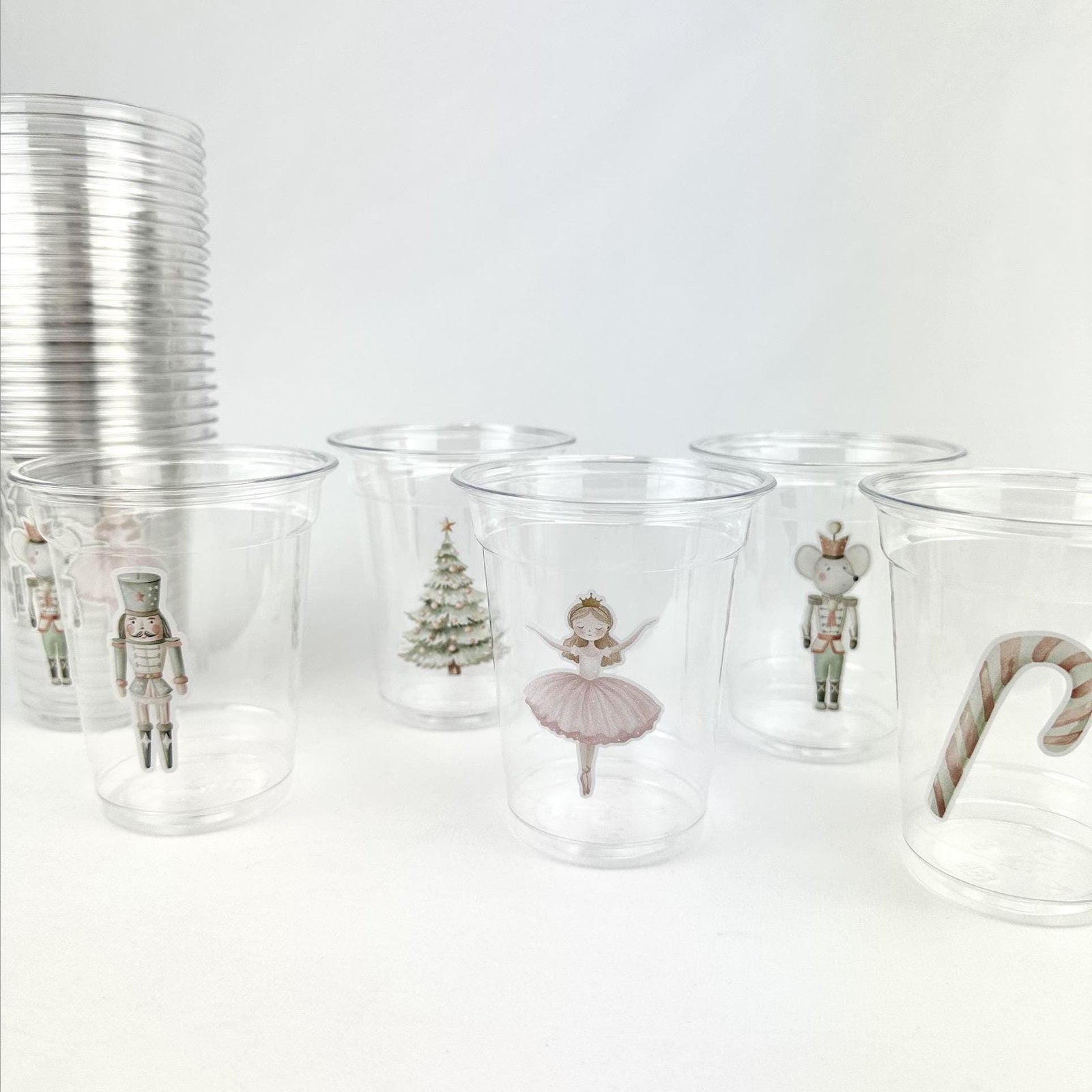 Nutcracker Christmas Cups 24ct - Stesha Party