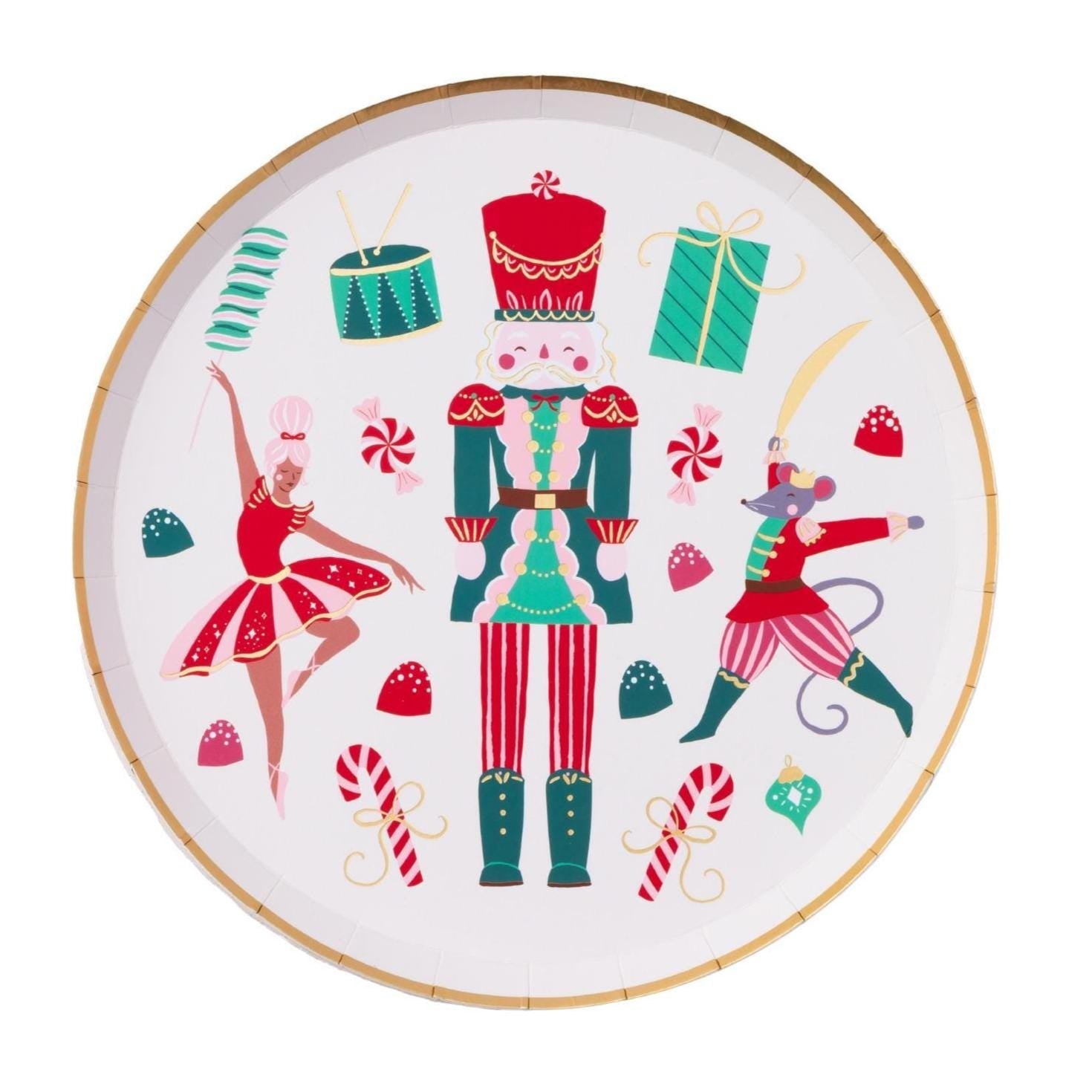 Nutcracker Dessert Plates - Stesha Party