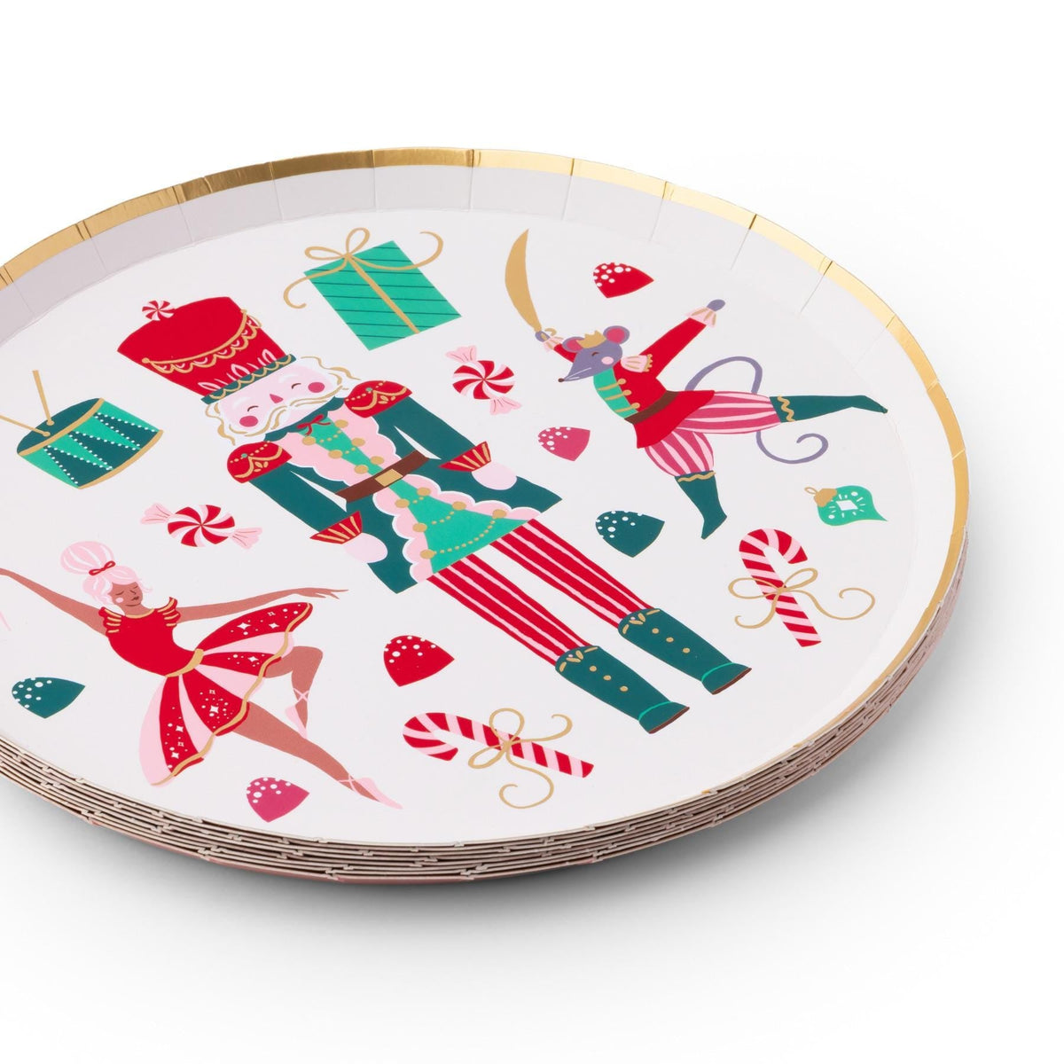 Nutcracker Dessert Plates - Stesha Party