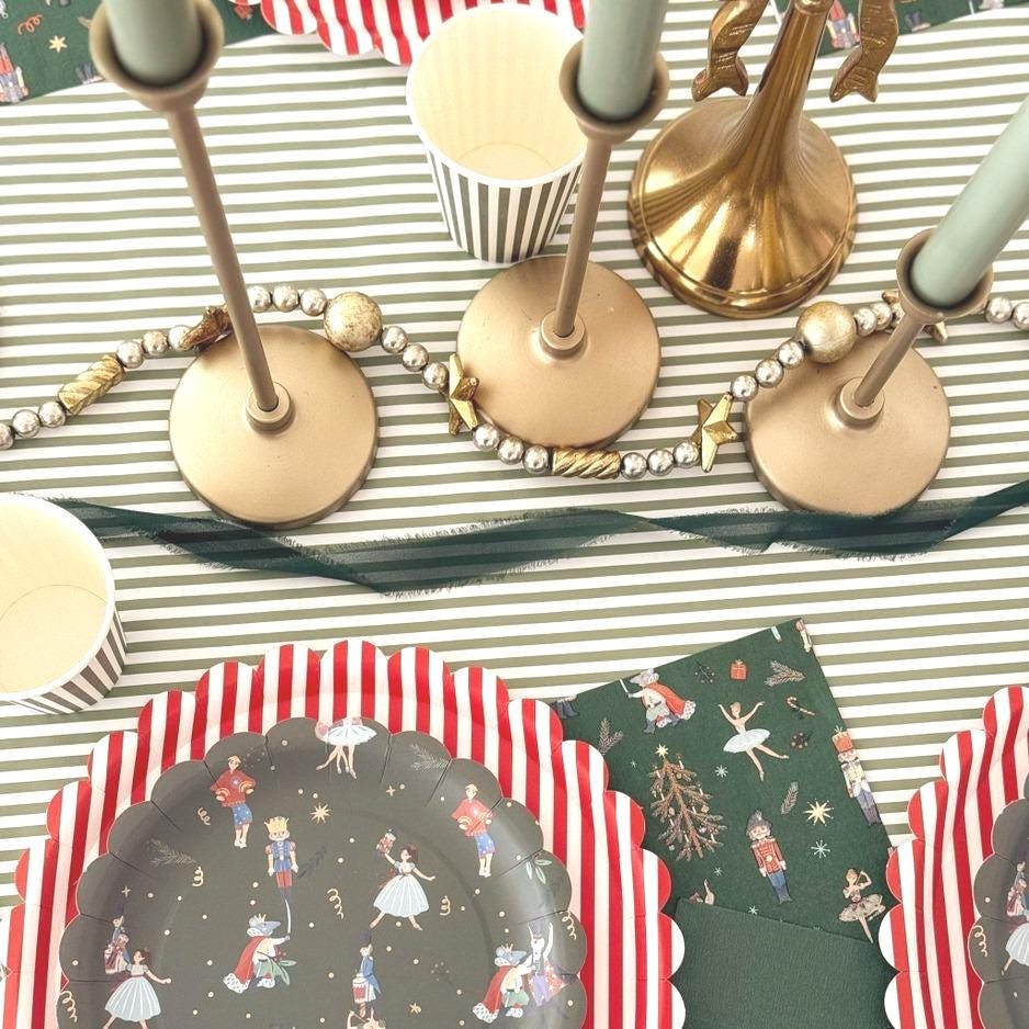 Nutcracker Luncheon Napkins 24ct - Stesha Party