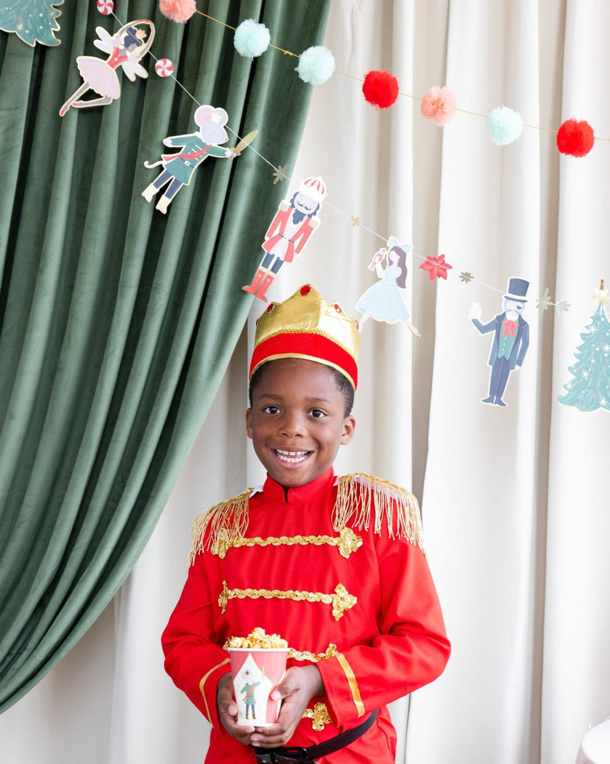 Nutcracker Party Banner - Stesha Party