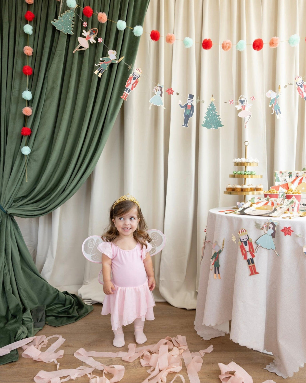 Nutcracker Party Banner - Stesha Party
