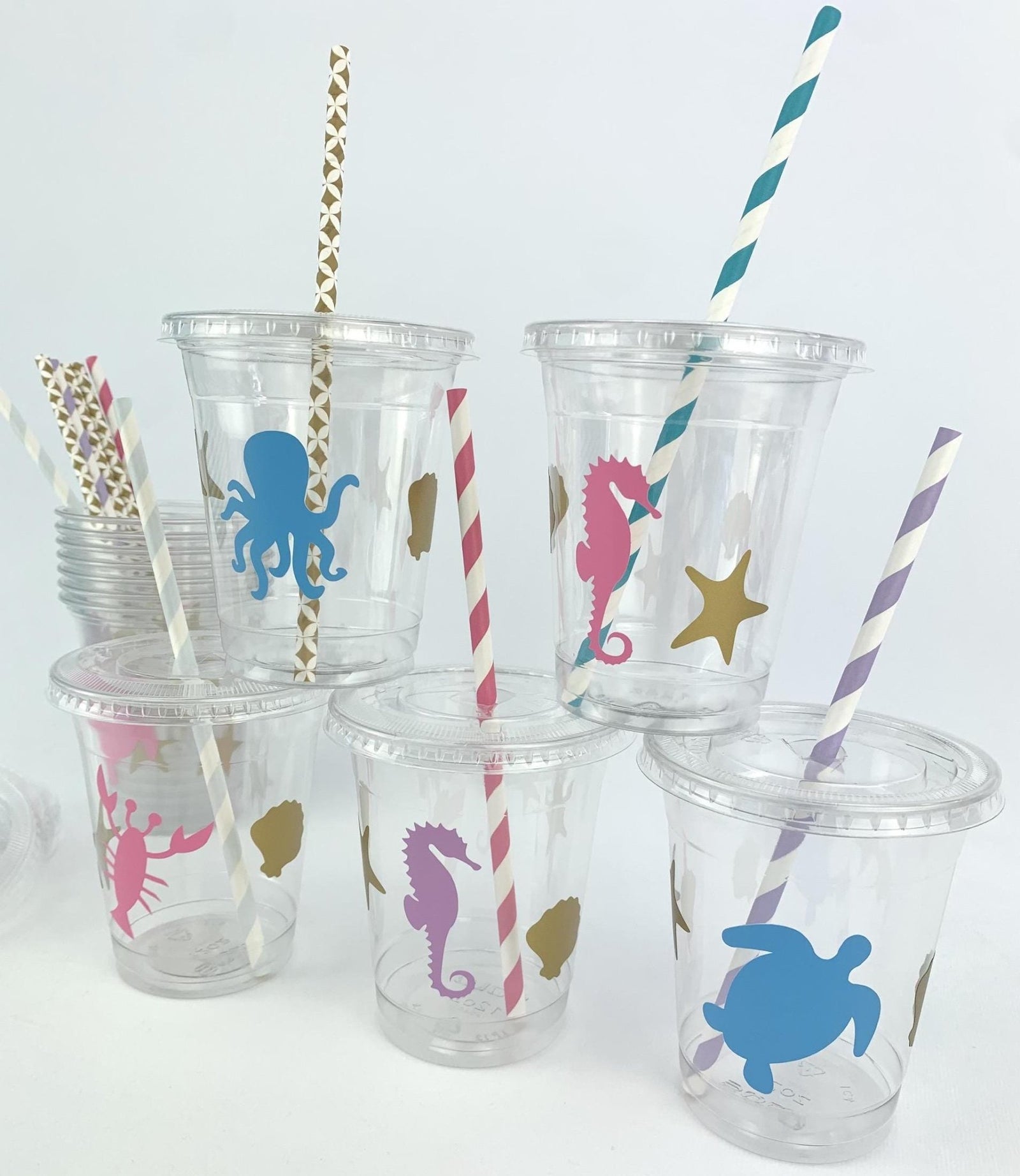Ocean Party Cups 12ct - Stesha Party