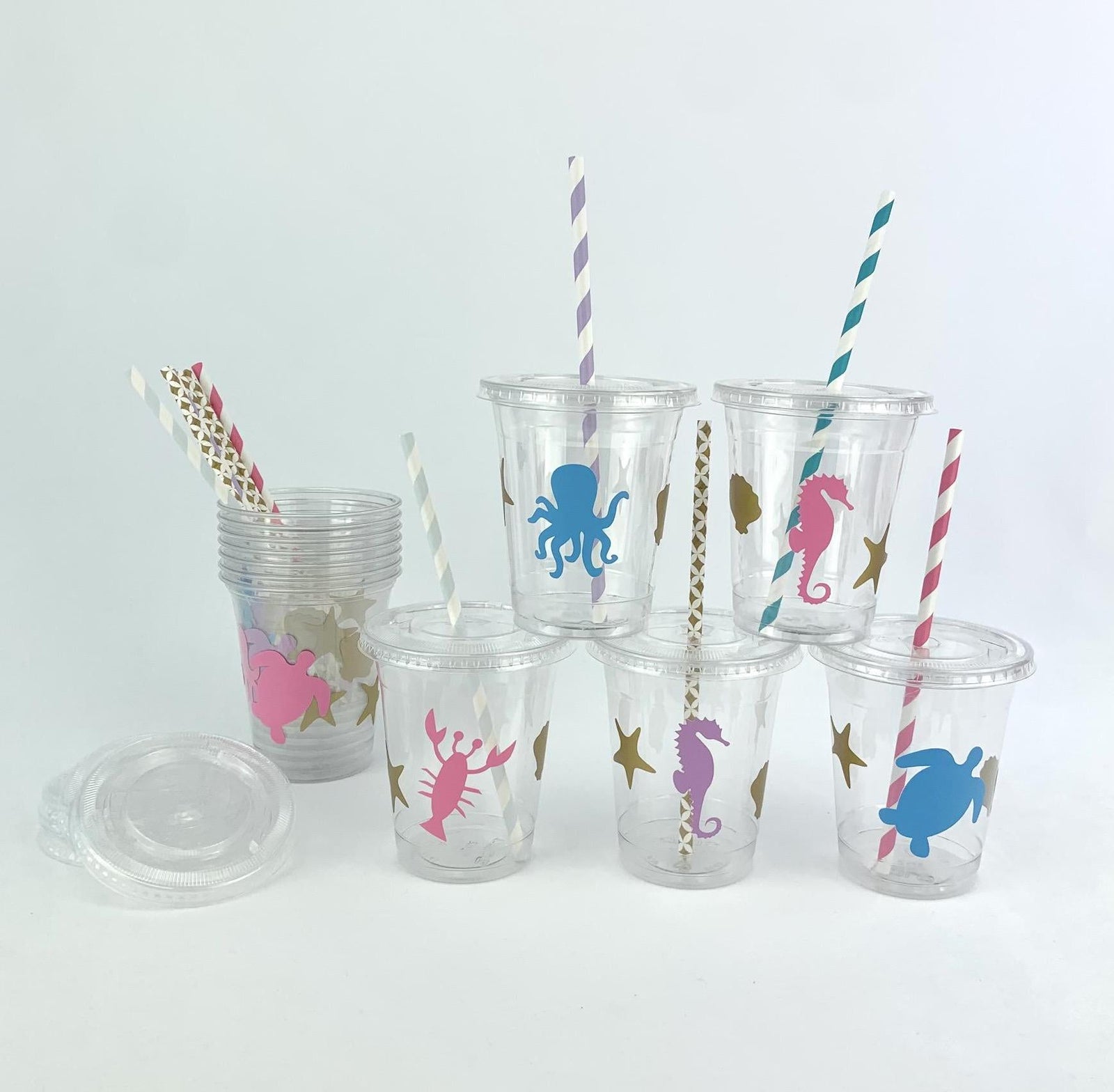 Ocean Party Cups 12ct - Stesha Party
