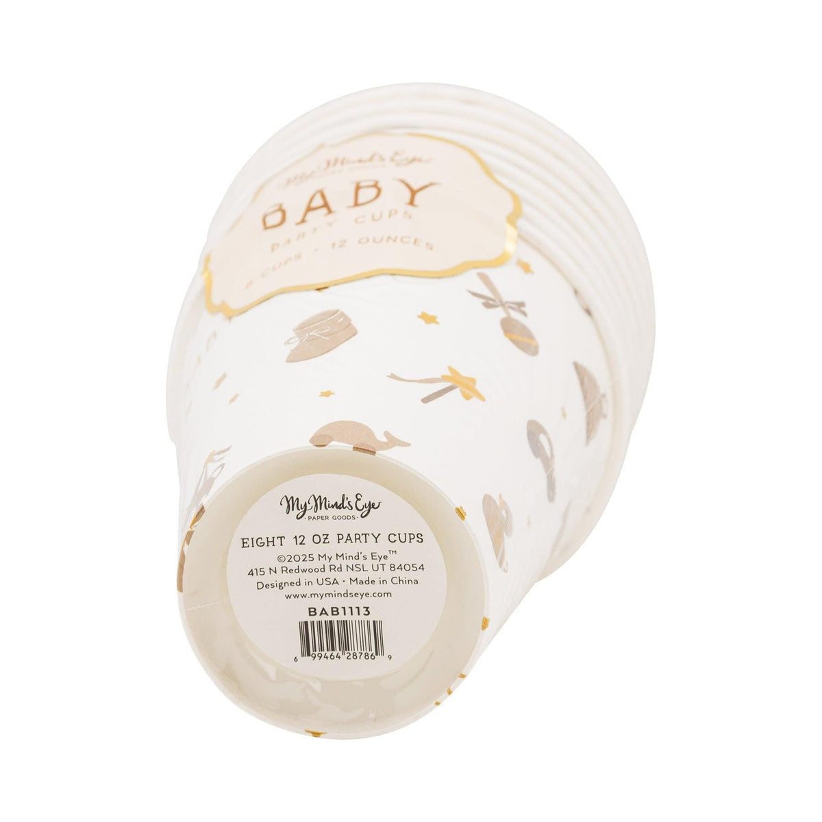 Oh Baby Icon Cups 8ct - Stesha Party
