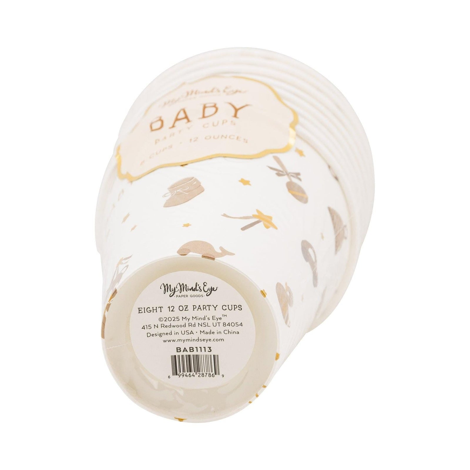 Oh Baby Icon Cups 8ct - Stesha Party