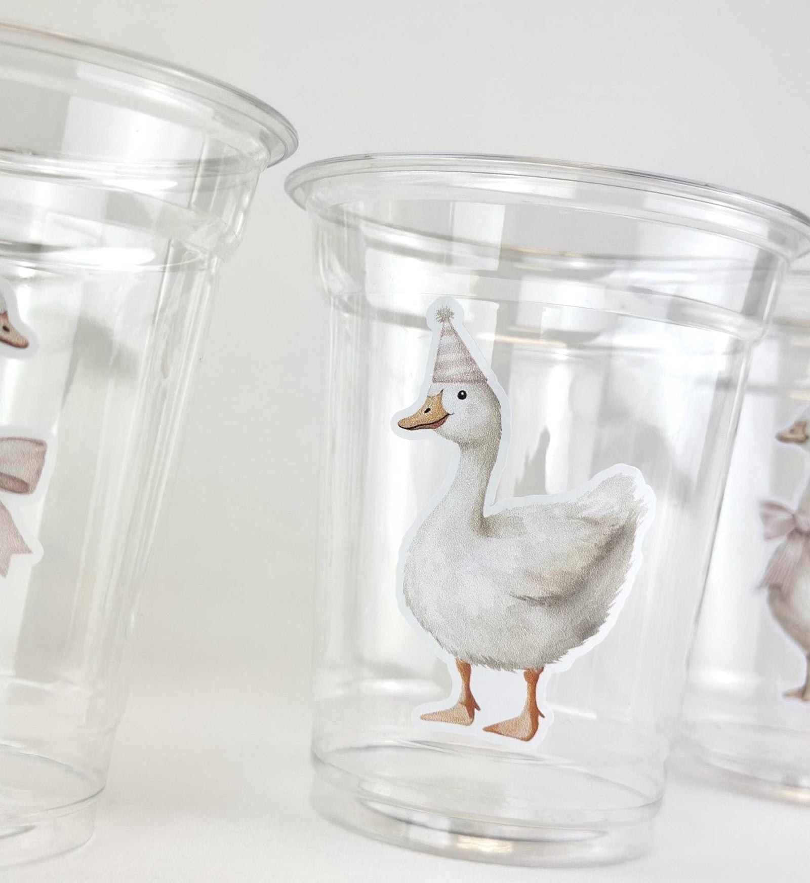 One Silly Goose 1st Birthday Cups - Stesha Party
