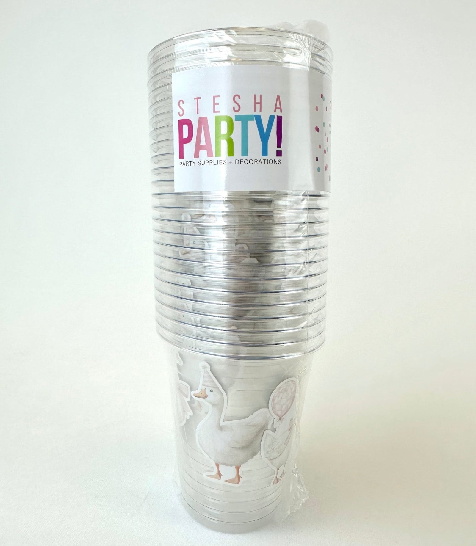 One Silly Goose 1st Birthday Cups - Stesha Party
