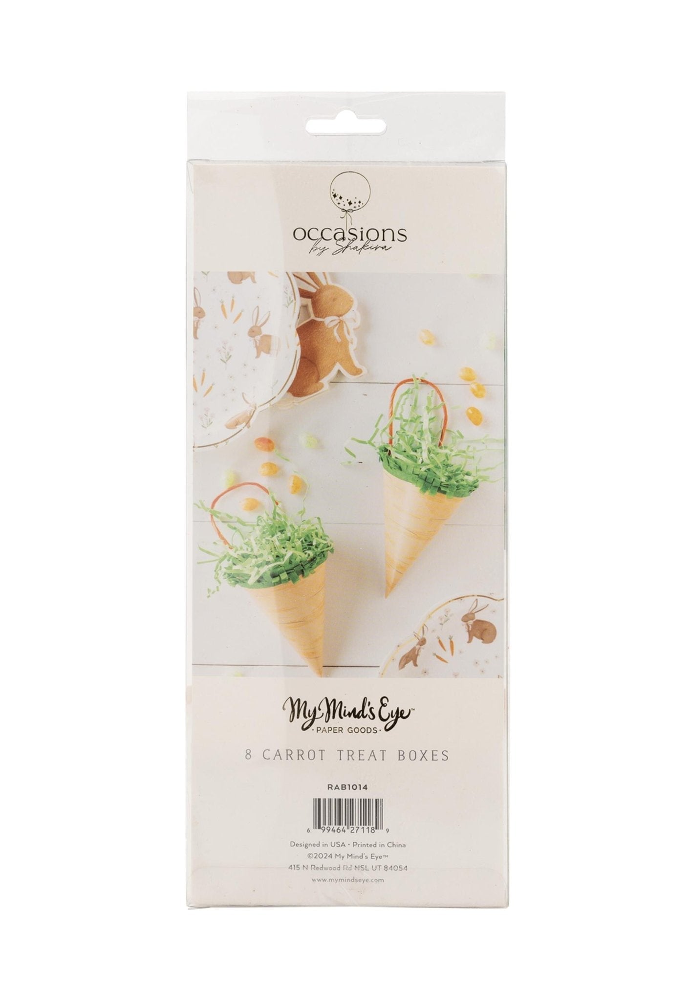 Orange Carrot Favor Boxes - Stesha Party