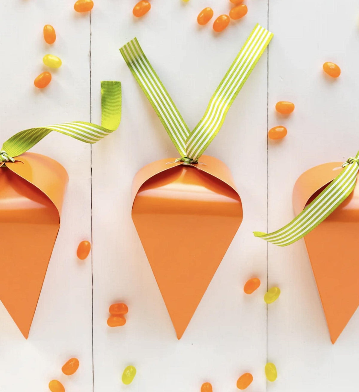 Orange Carrot Treat Boxes 12ct - Stesha Party
