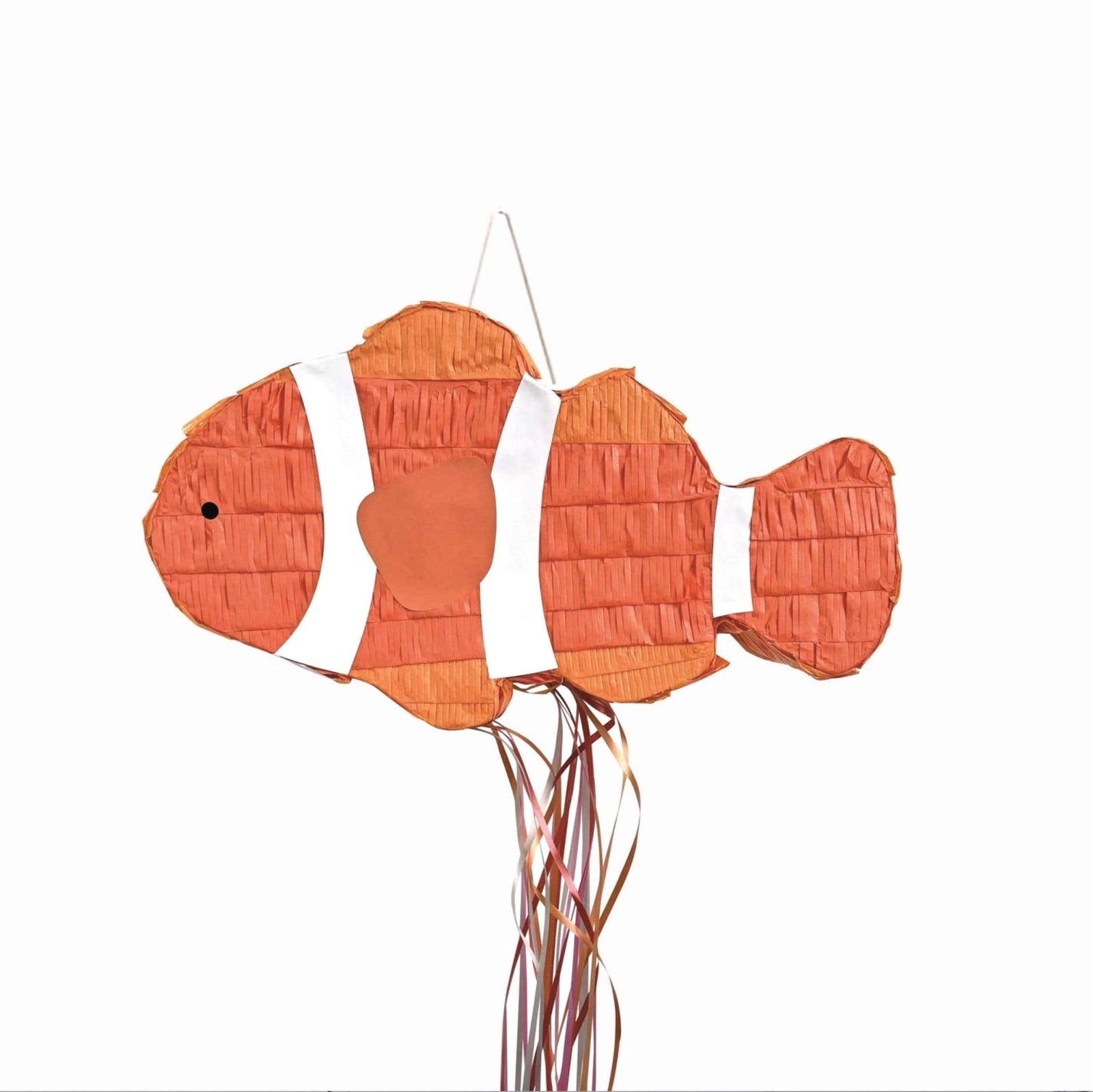 Orange Clown Fish Birthday Party Pinata - Stesha Party