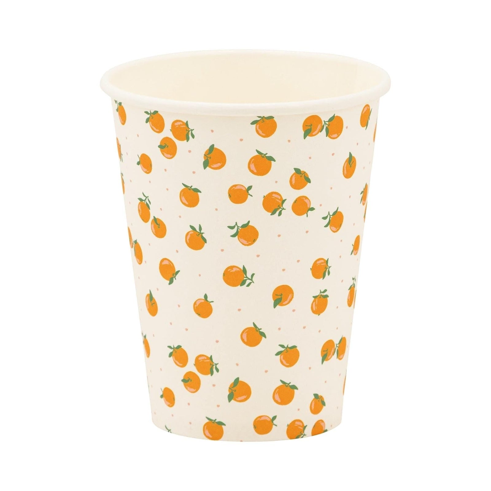 Orange Print Cups 8ct - Stesha Party