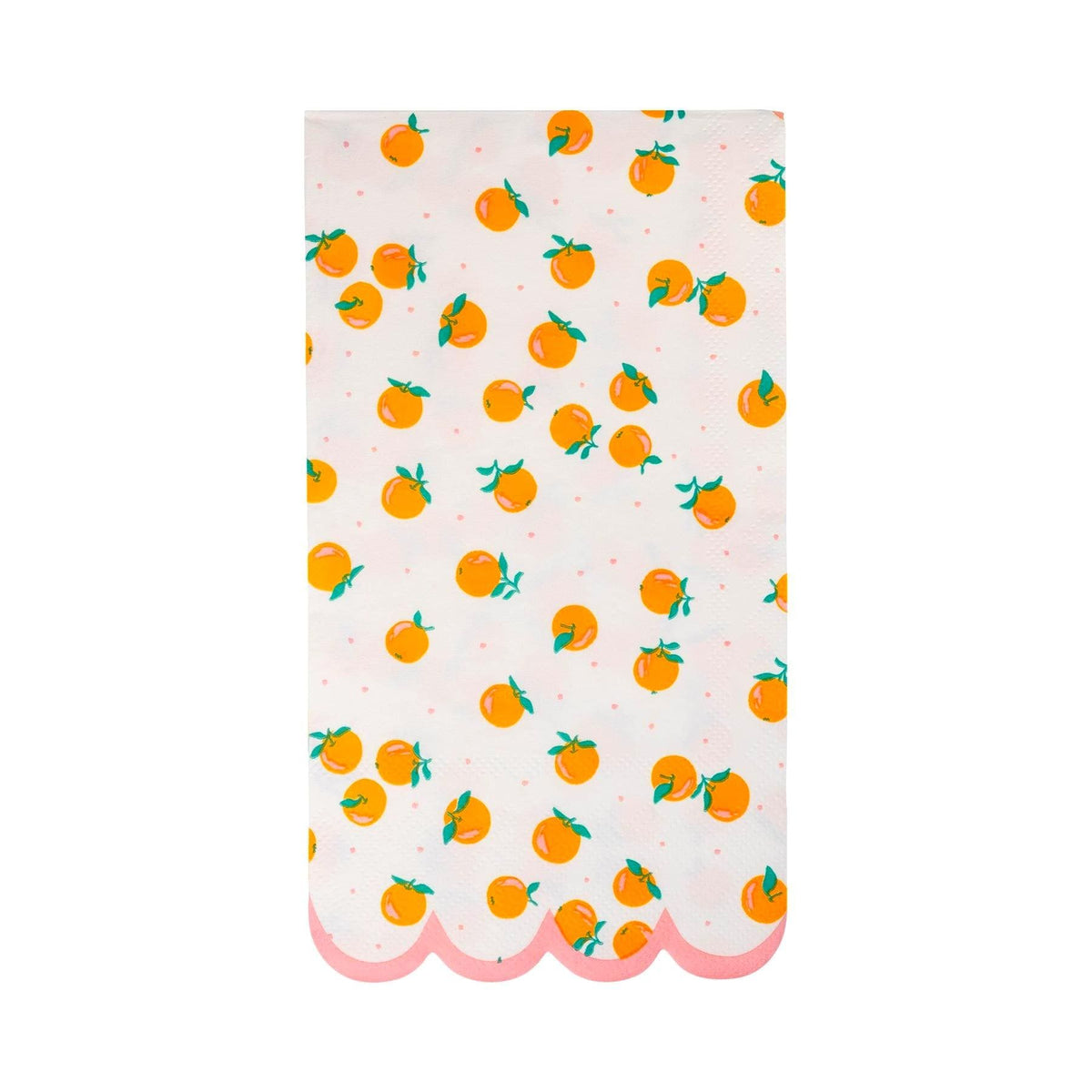 Orange Print Napkins 24ct - Stesha Party