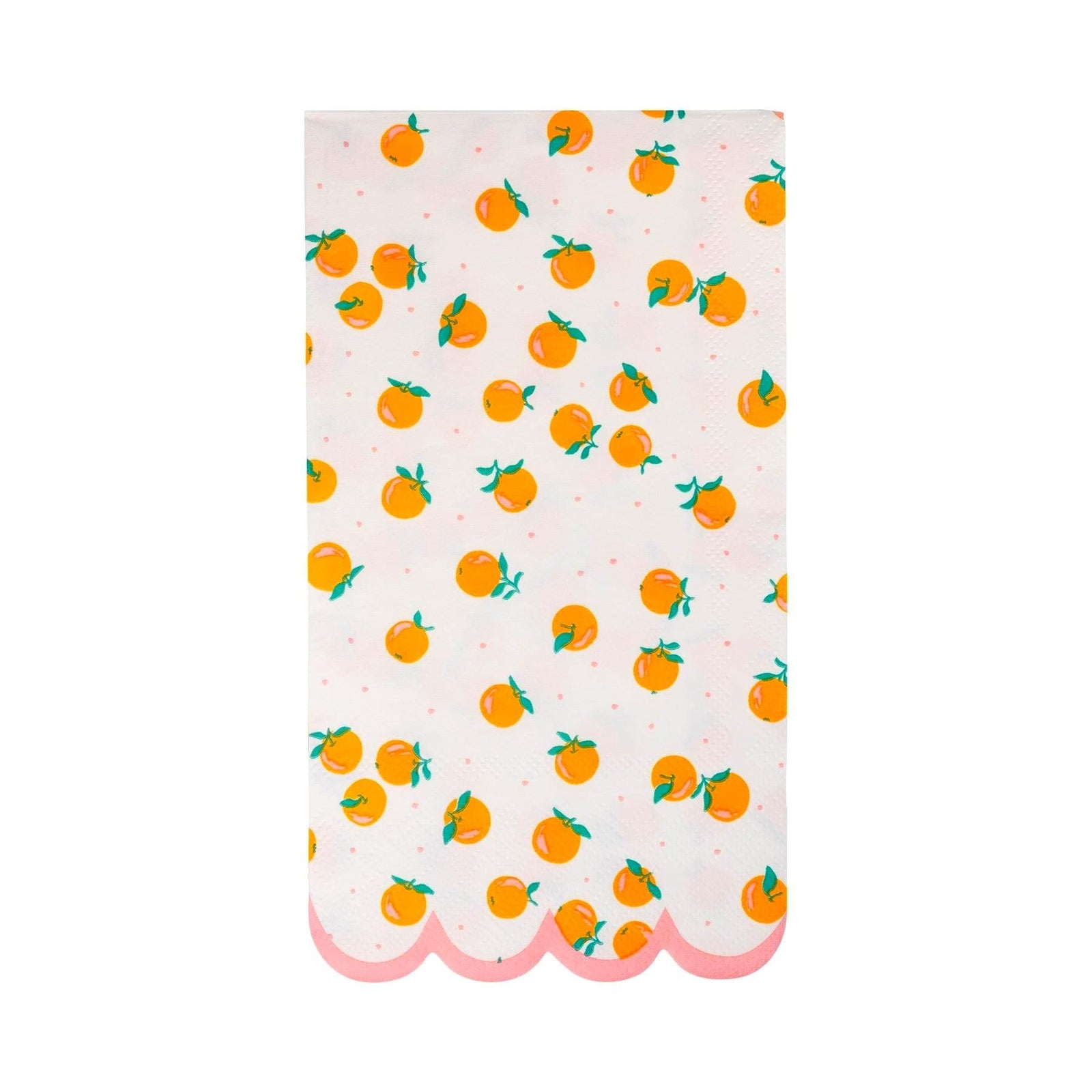 Orange Print Napkins 24ct - Stesha Party
