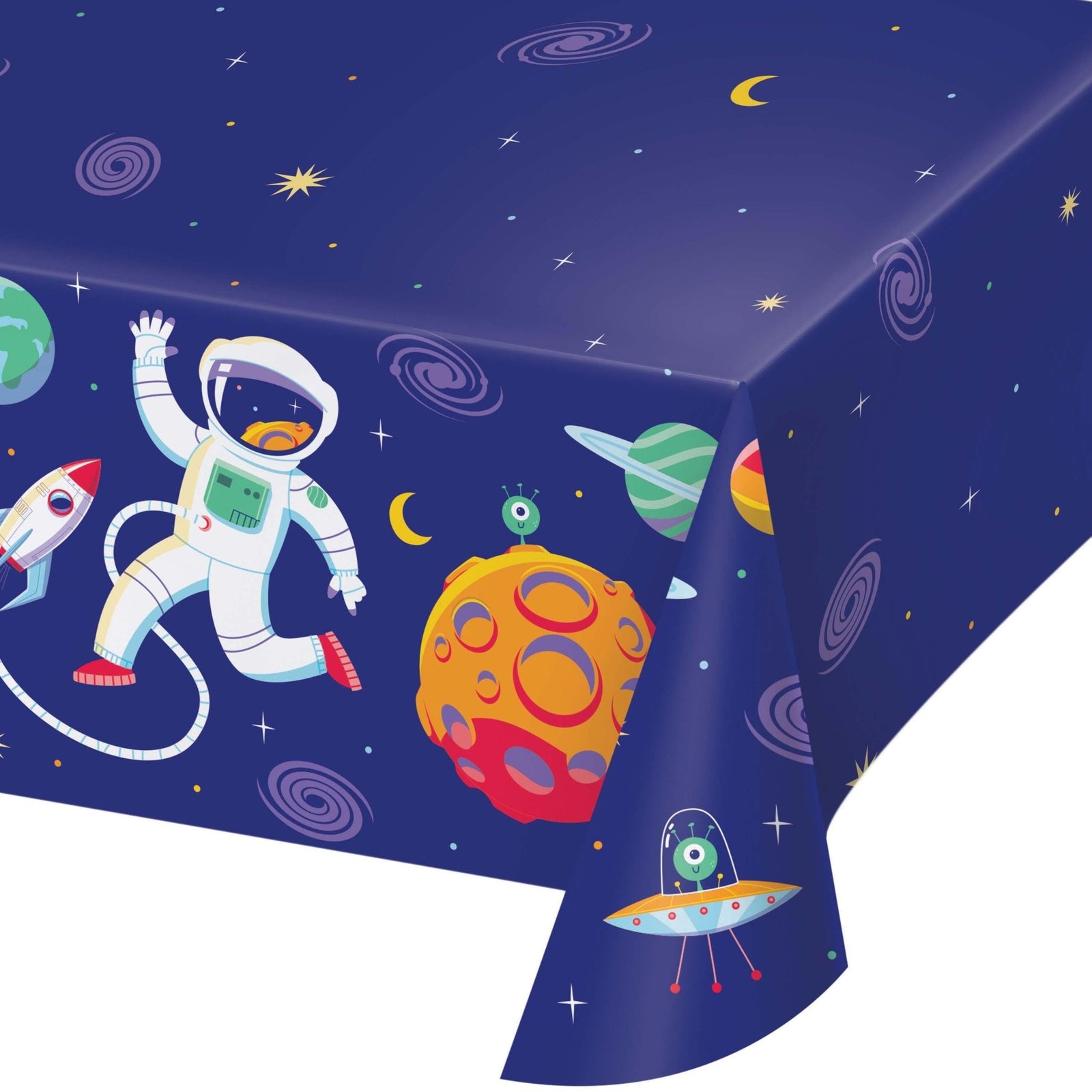 Outer Space Party Table Cover - Stesha Party