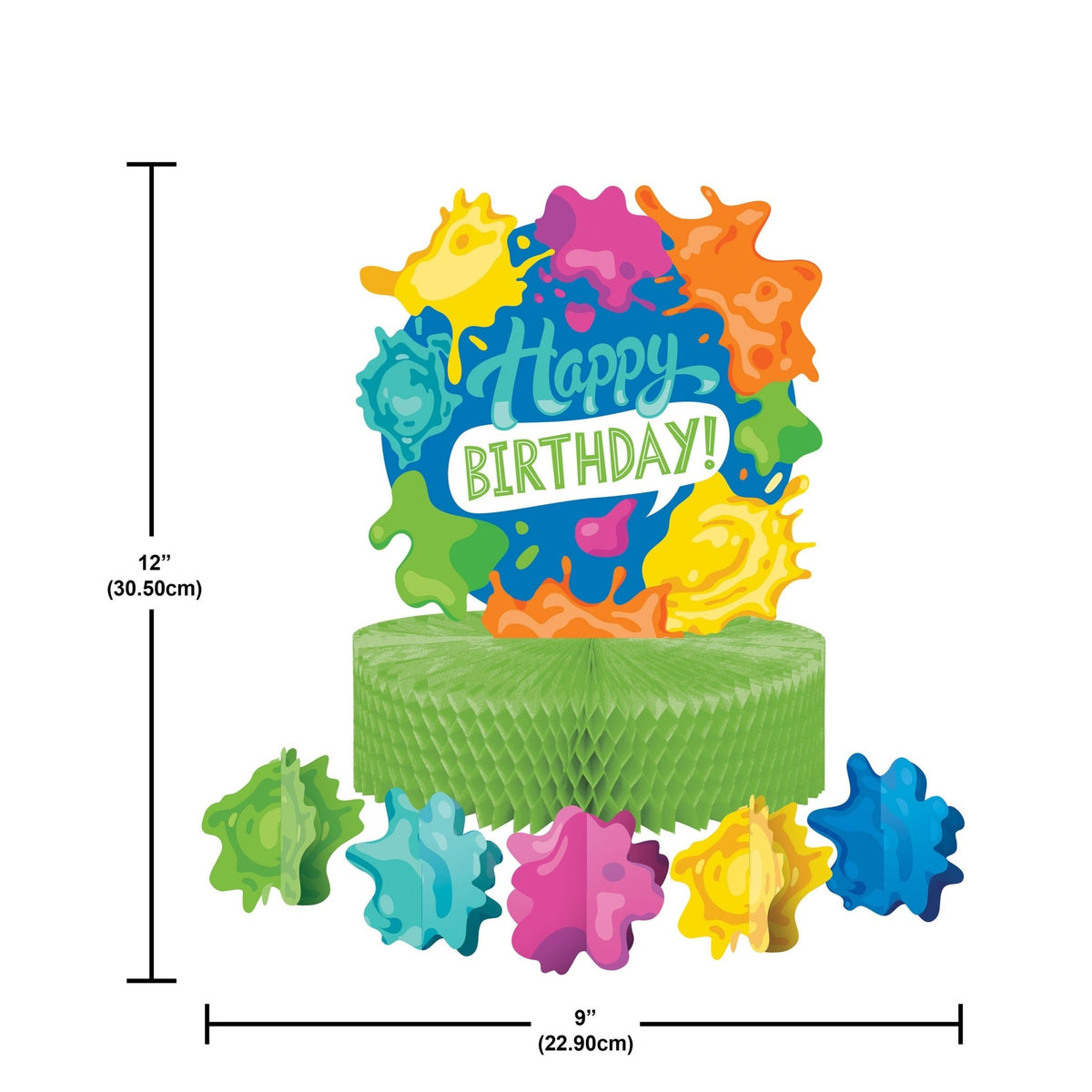 Paint Party Centerpiece - Stesha Party