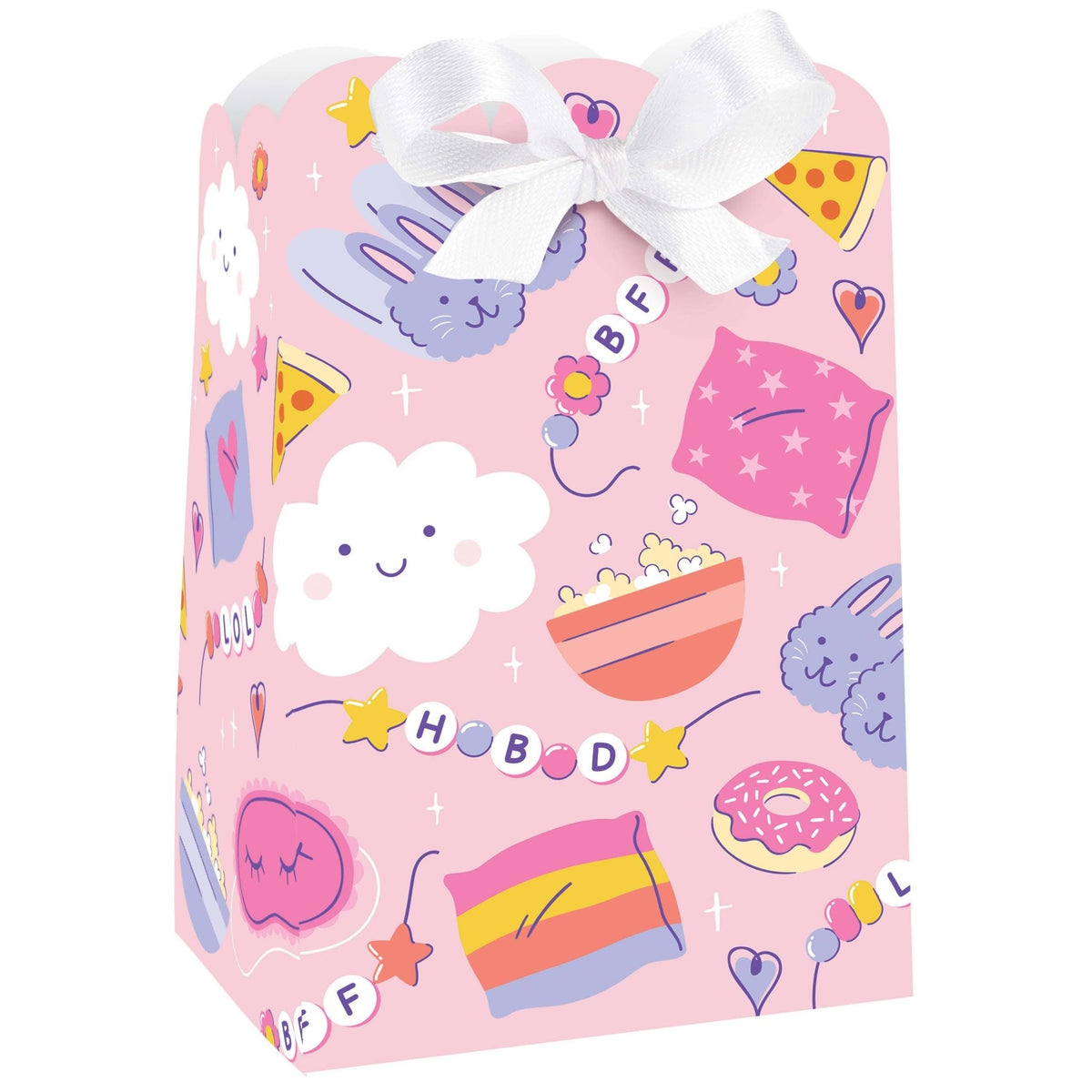 Pajama Party Treat Bags 8ct - Stesha Party