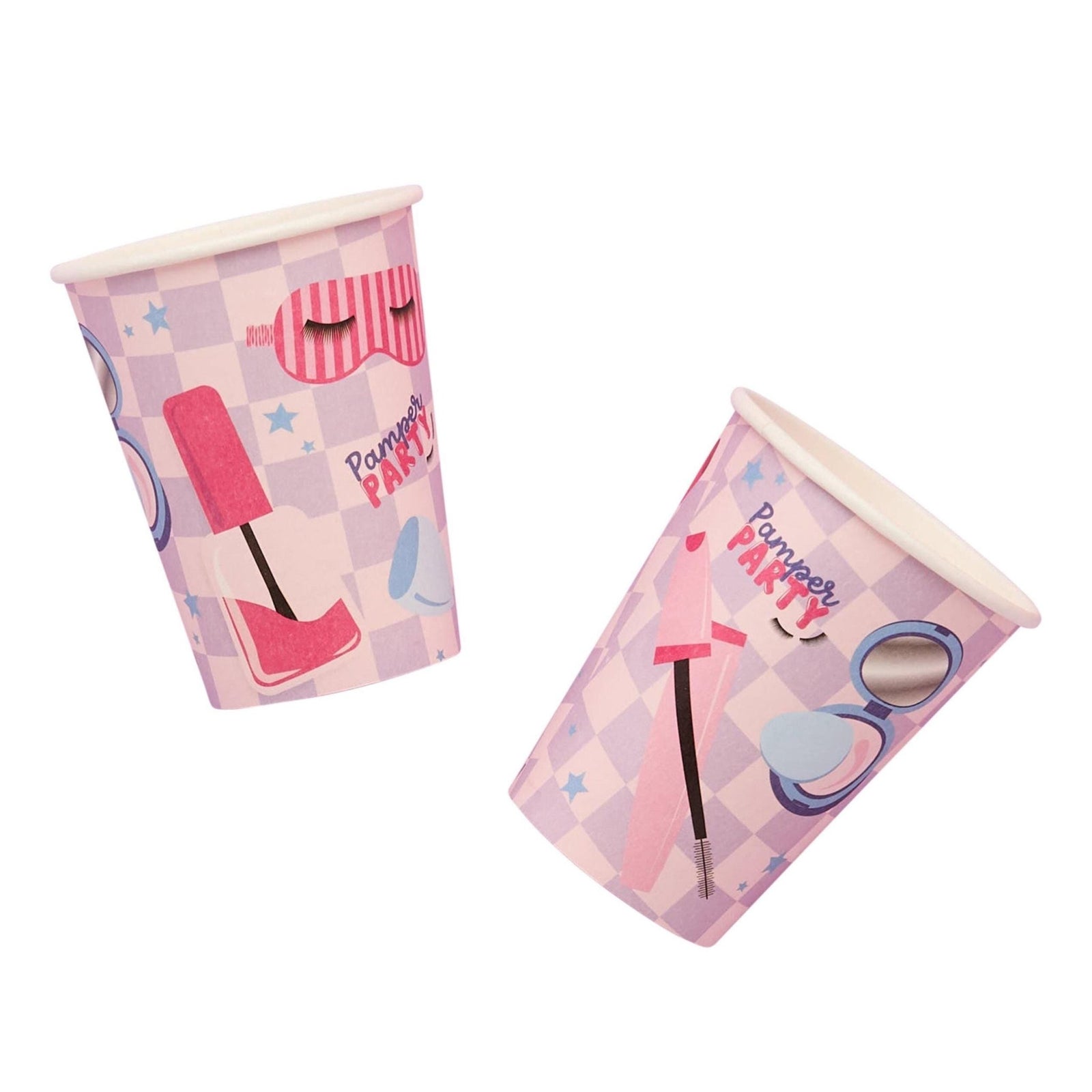 Pamper Party Cups for Girls Spa Birthday 8ct - Stesha Party