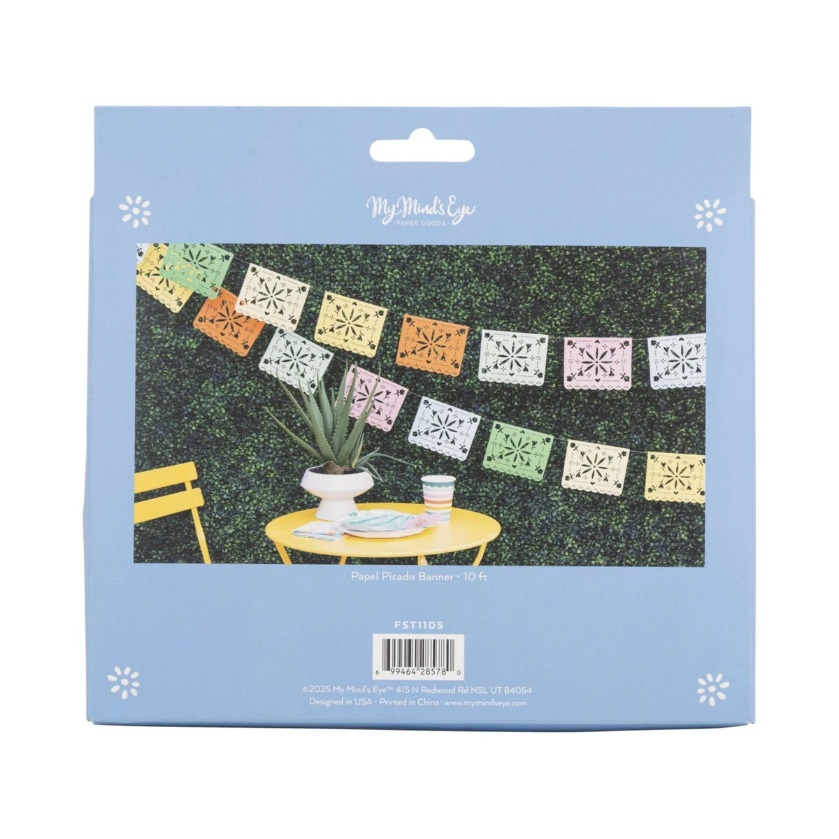 Papel Picado Fiesta Banner - Stesha Party