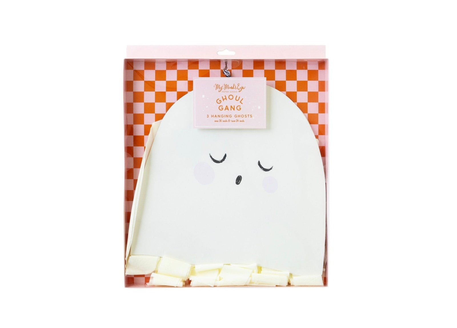 Paper Ghost Hanging Party Decorations - Stesha Party