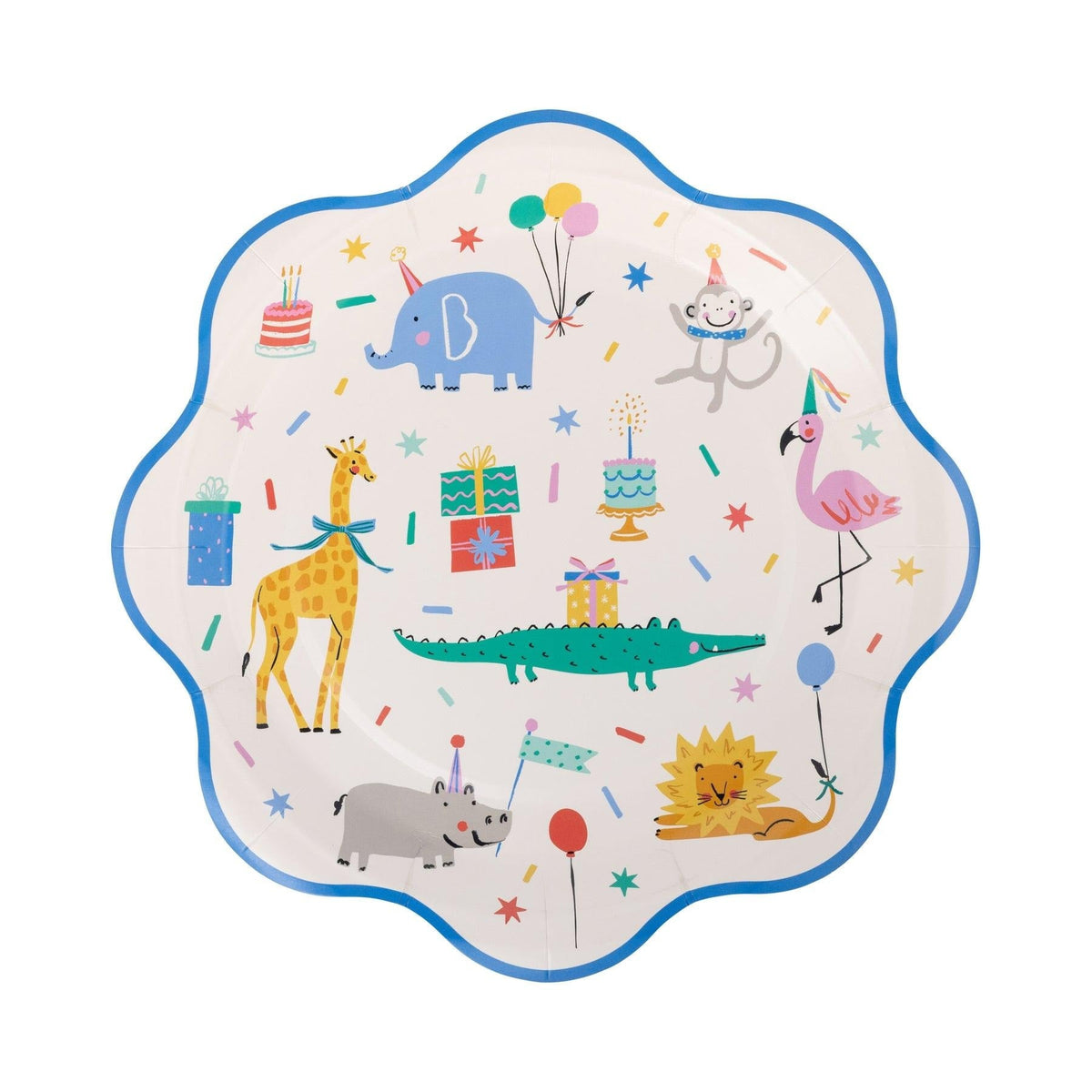 Party Animal Birthday Plates 8ct - Stesha Party